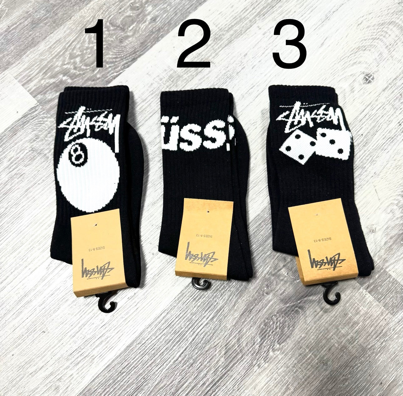 Stussy Socks (Black)