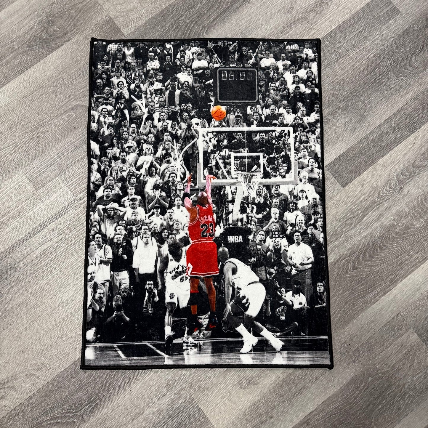 Michael Jordan Last Shot Rug