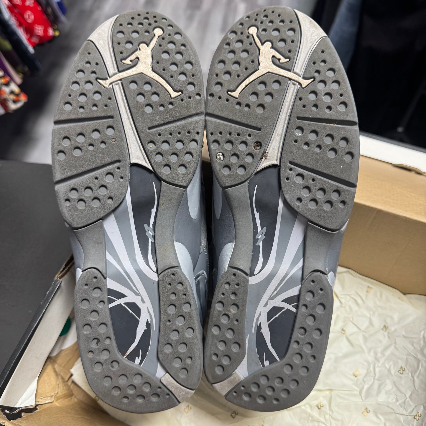 Jordan 8 Cool Grey / Preowned