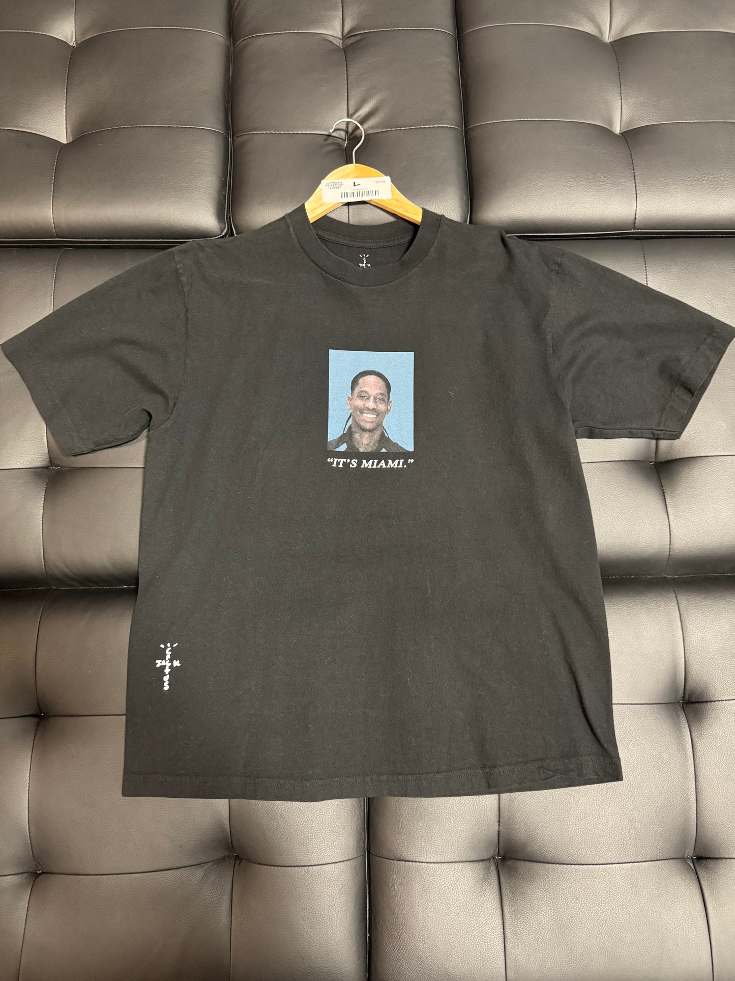 Travis Scott Mugshot Its Miami Tee