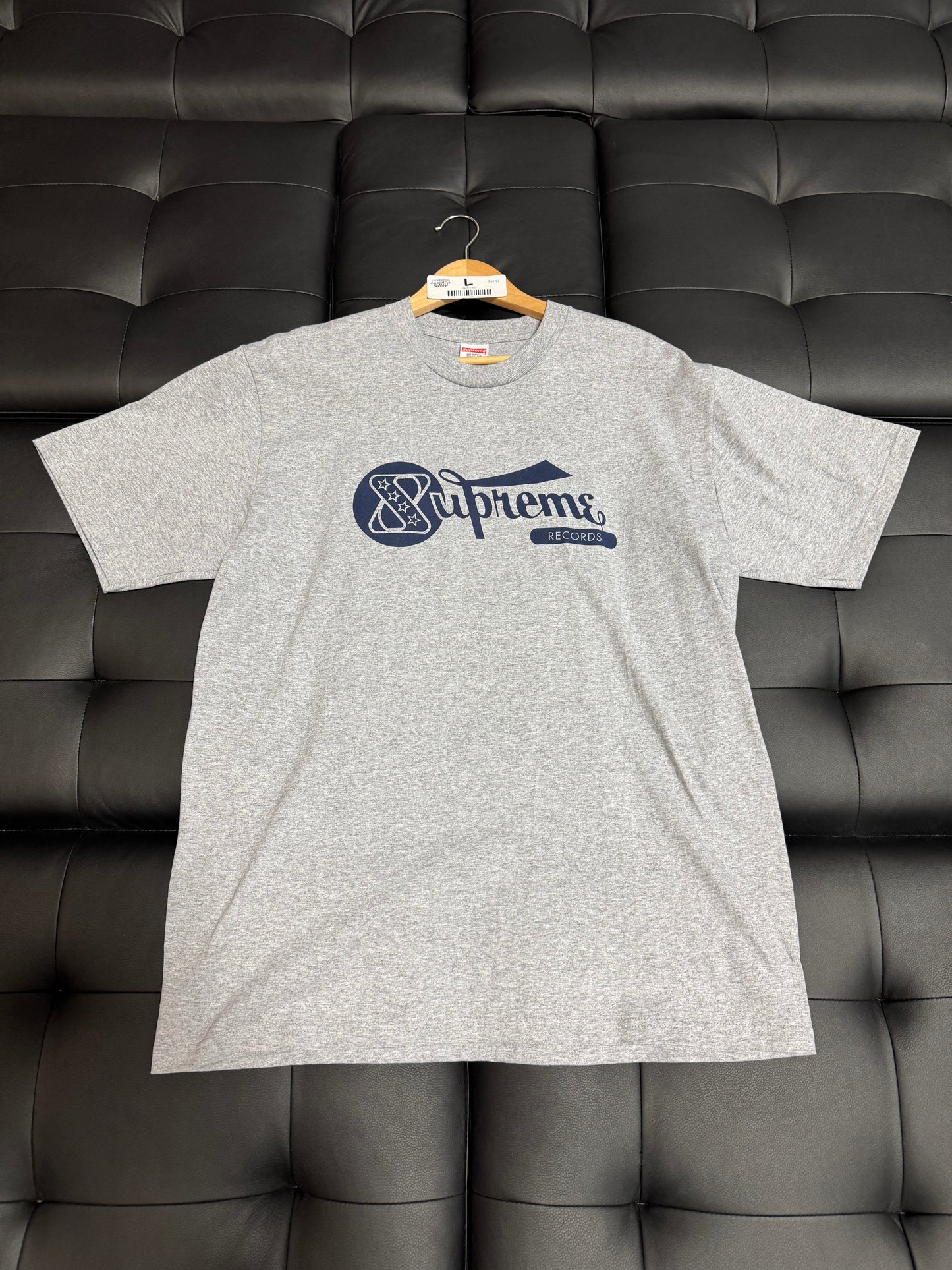 Supreme Records Tee (Grey)