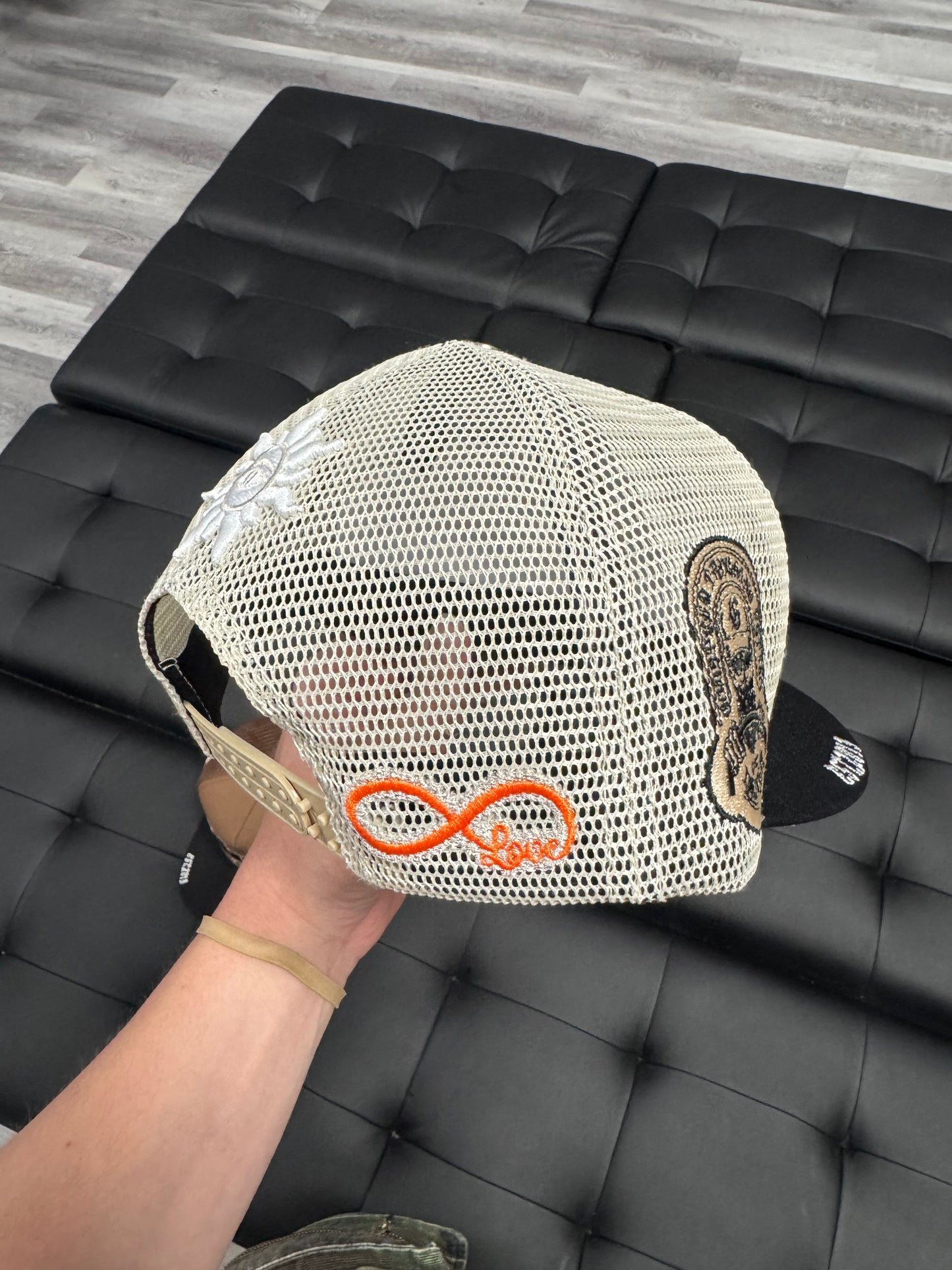 Godspeed Trucker Hat (Cream/Red)