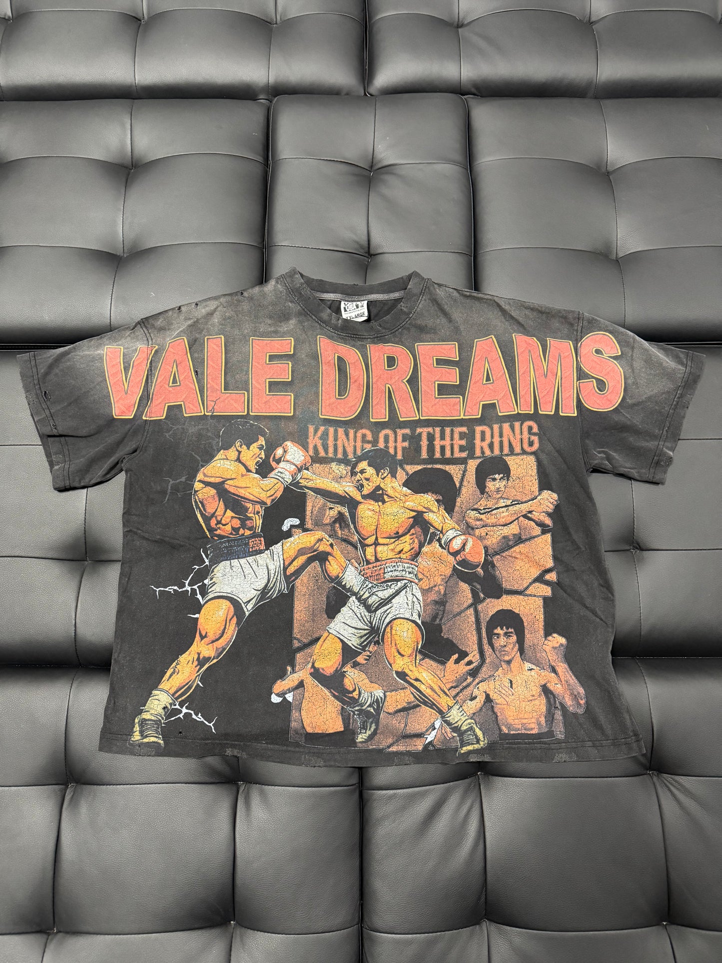 Valley Black Shattered Fist Tee