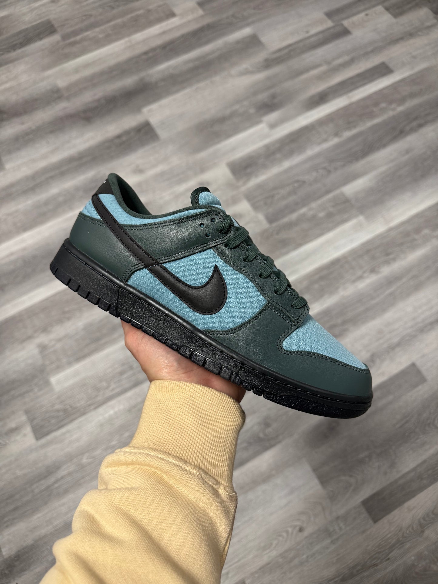 Dunk Low Vintage Green Denim Turquoise / Brand New