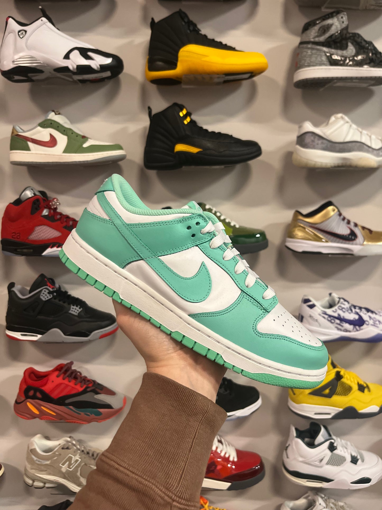 Dunk Low Green Glow / Brand New