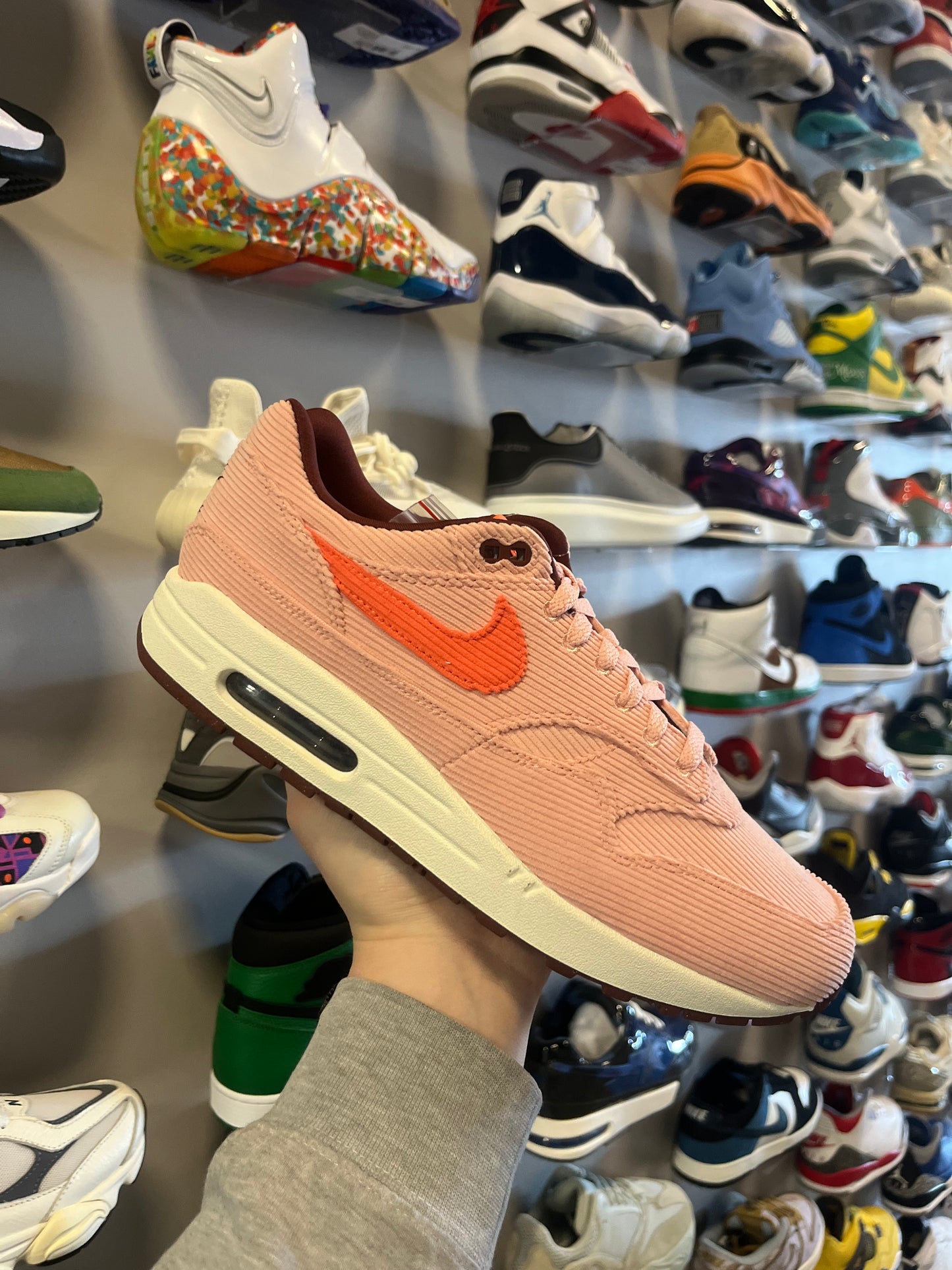 Air Max 1 Coral Corduroy / Brand New