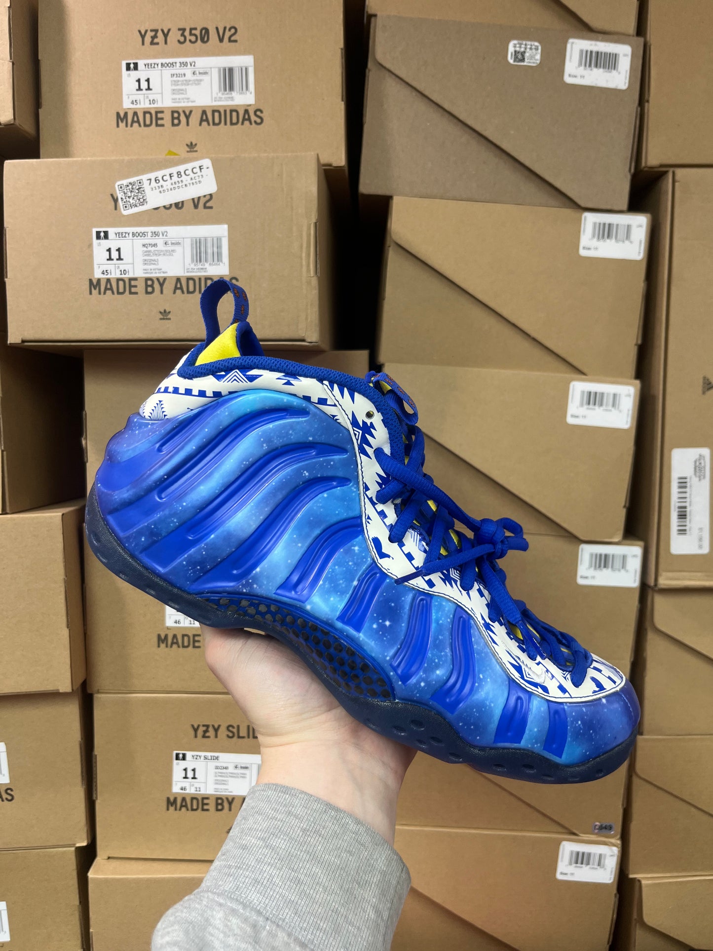 Nike Air Foamposite One Doernbecher Blue / Brand New