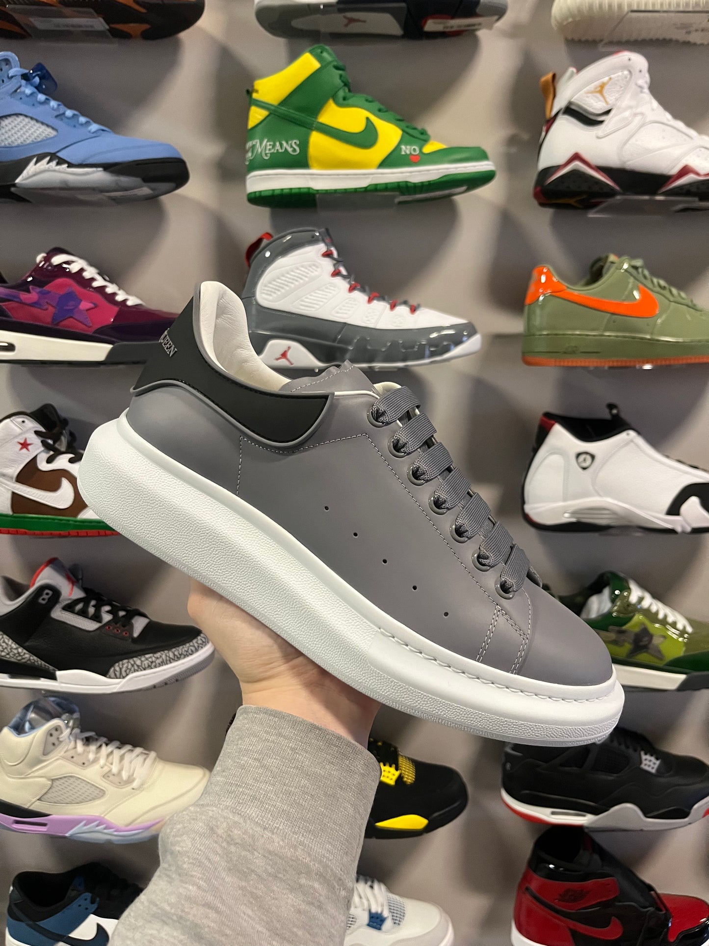 Alexander McQueen Gun Gray / Brand New