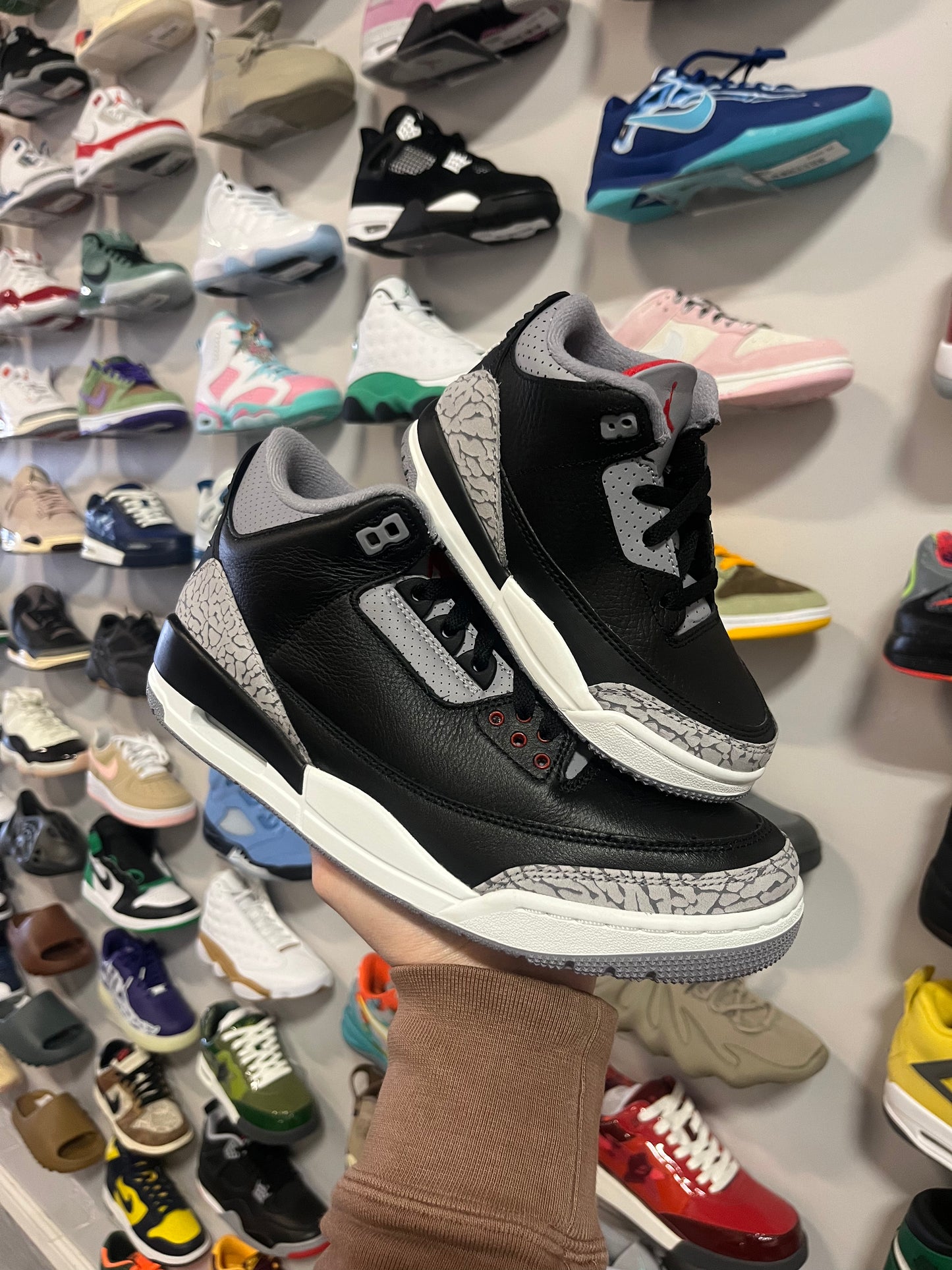 Jordan 3 Reimagined Black Cement / Brand New