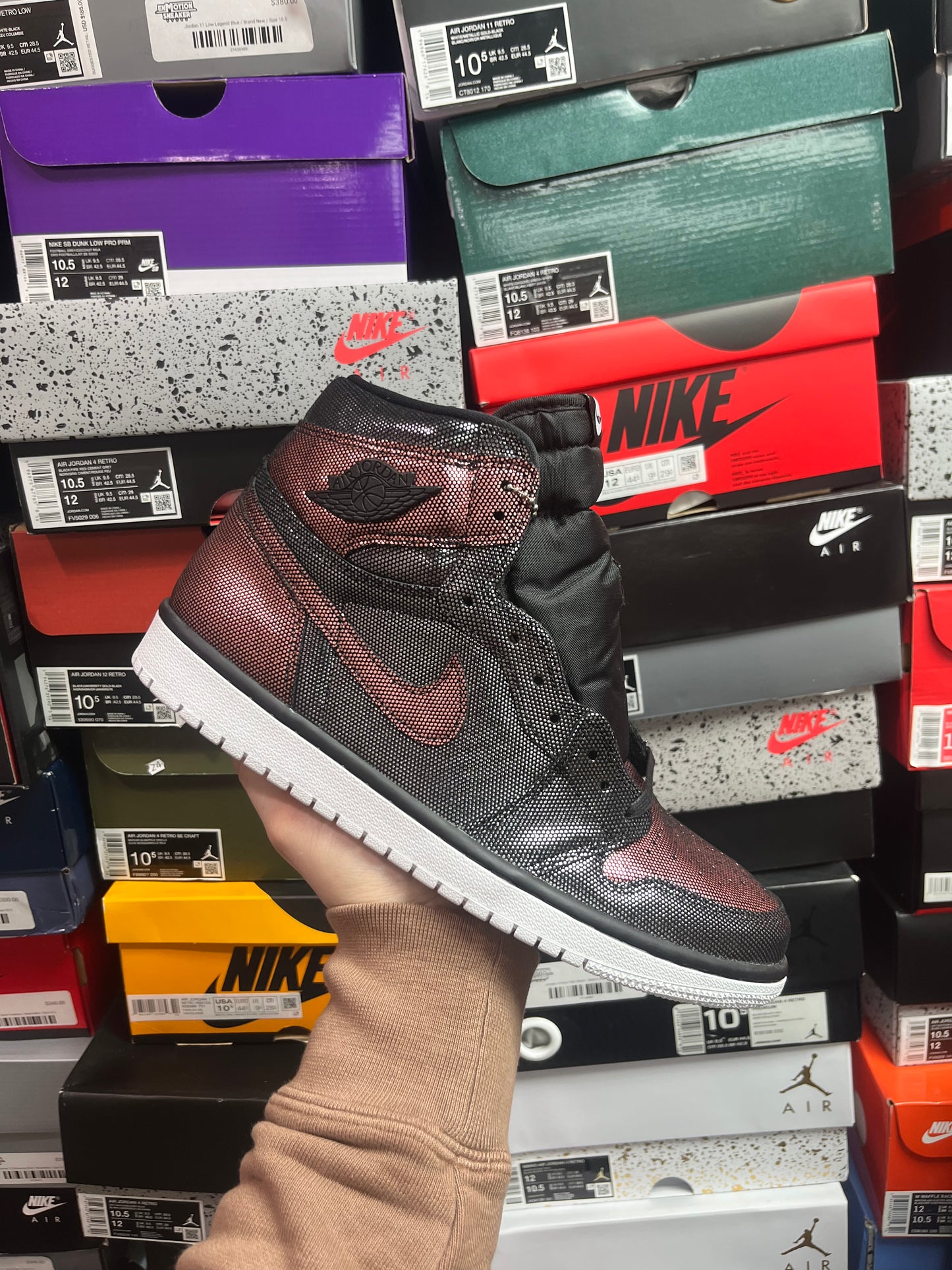 Jordan 1 Fearless Sequin cu6690-006 / Brand New