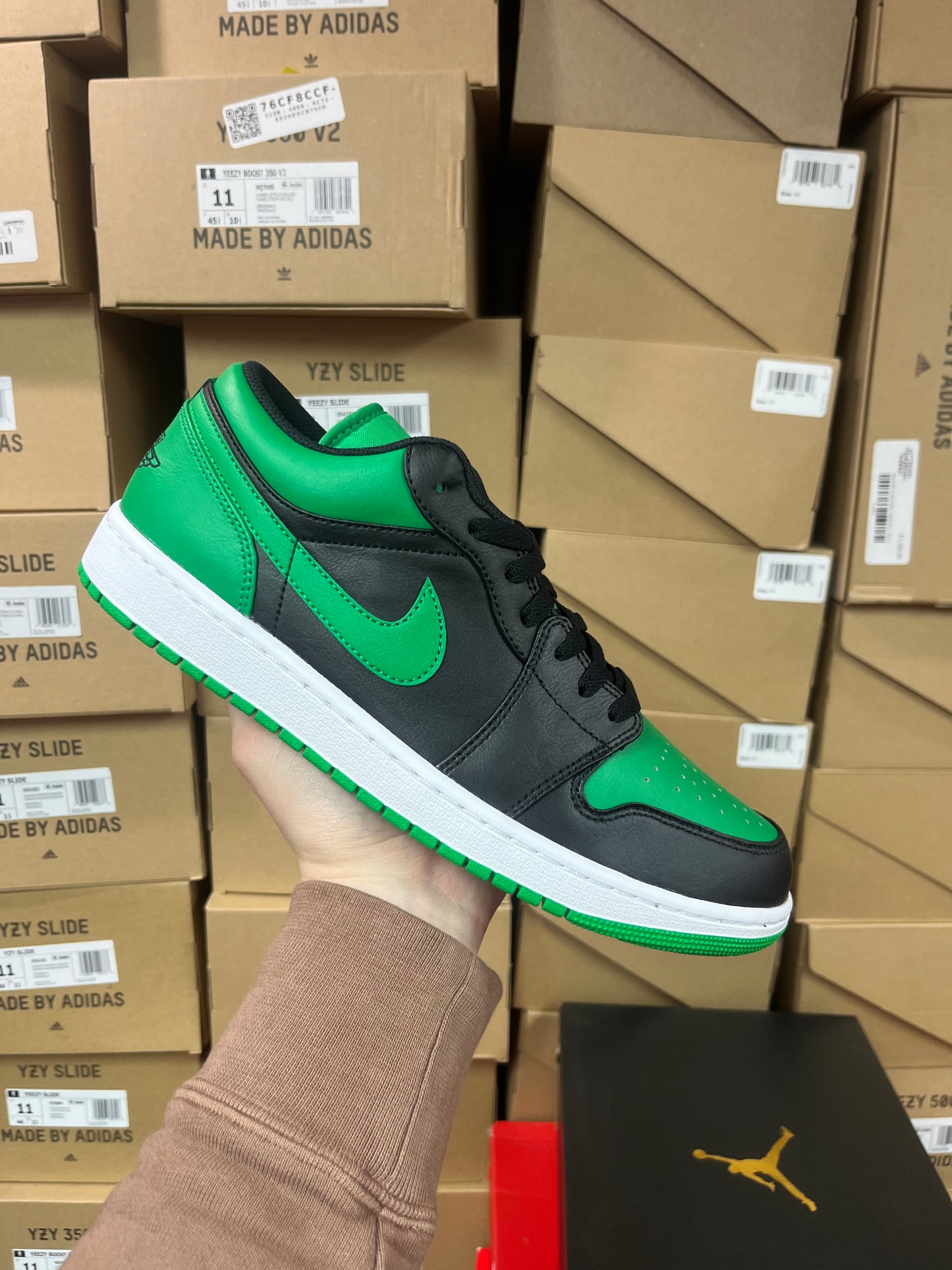 Jordan 1 Low Lucky Green / Brand New