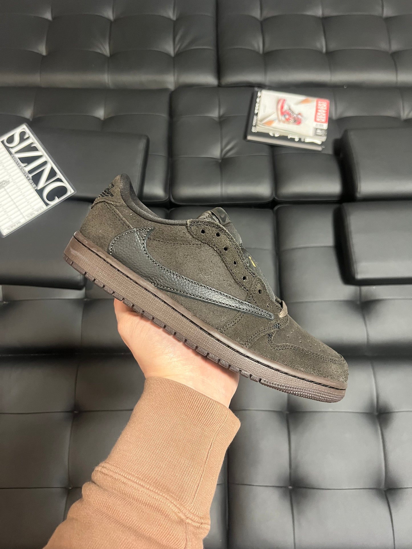 Jordan 1 Low Travis Scott Velvet Brown / Brand New