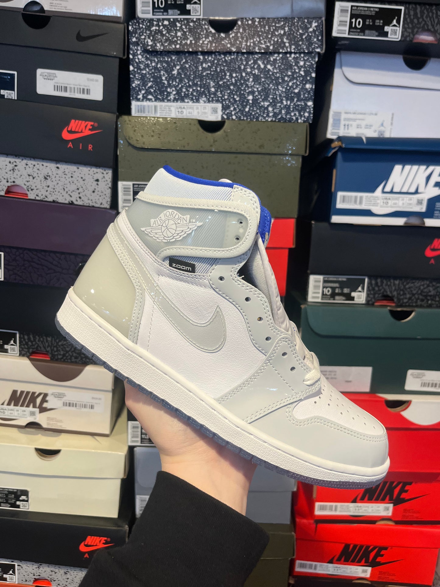 Jordan 1 Zoom Racer Blue / Brand New