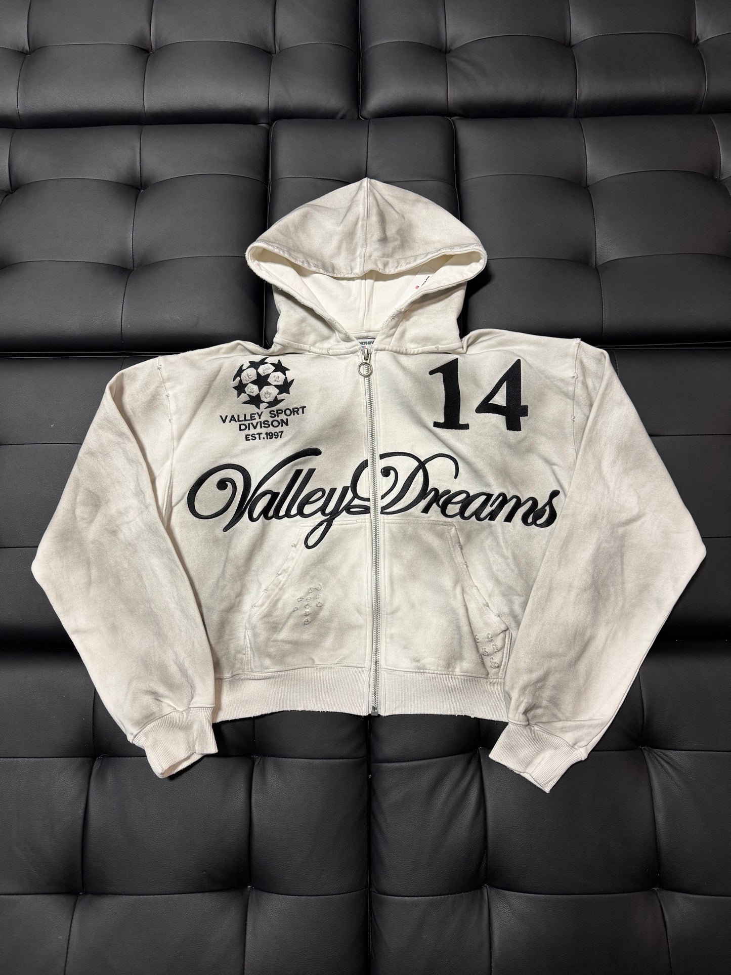 Valley Oreo Sport Zip Up Hoodie