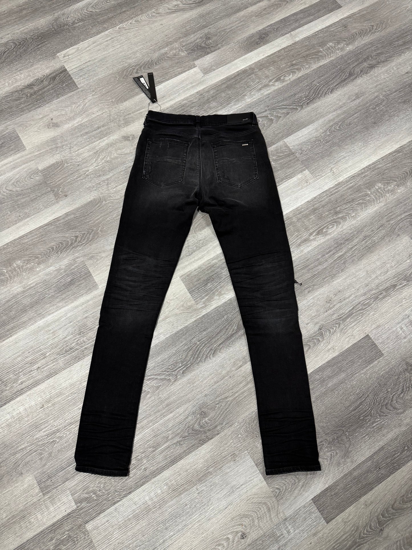 Amiri MX1 White Denim Jeans