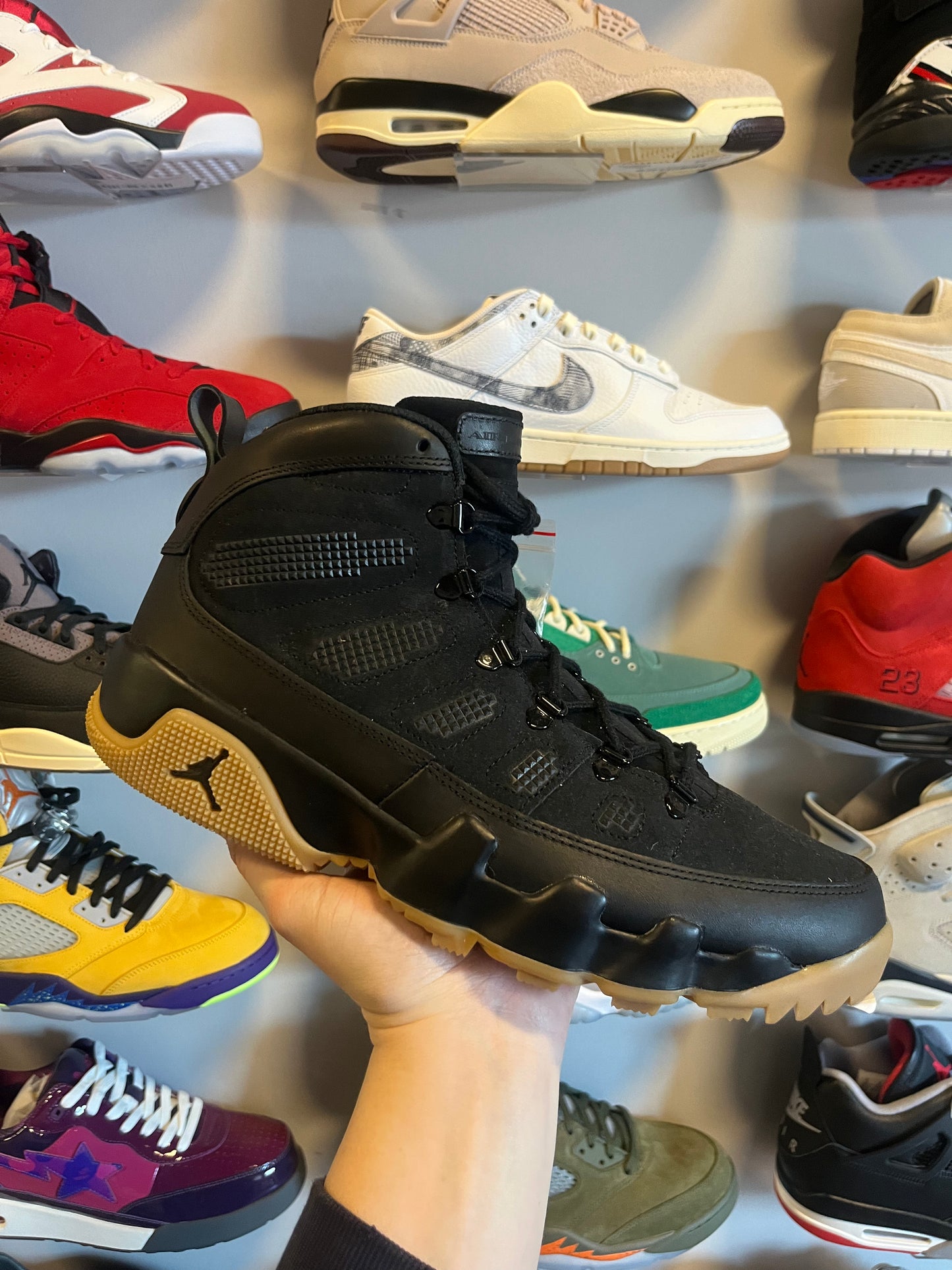 Jordan 9 Boot Gum Bottom / Brand New