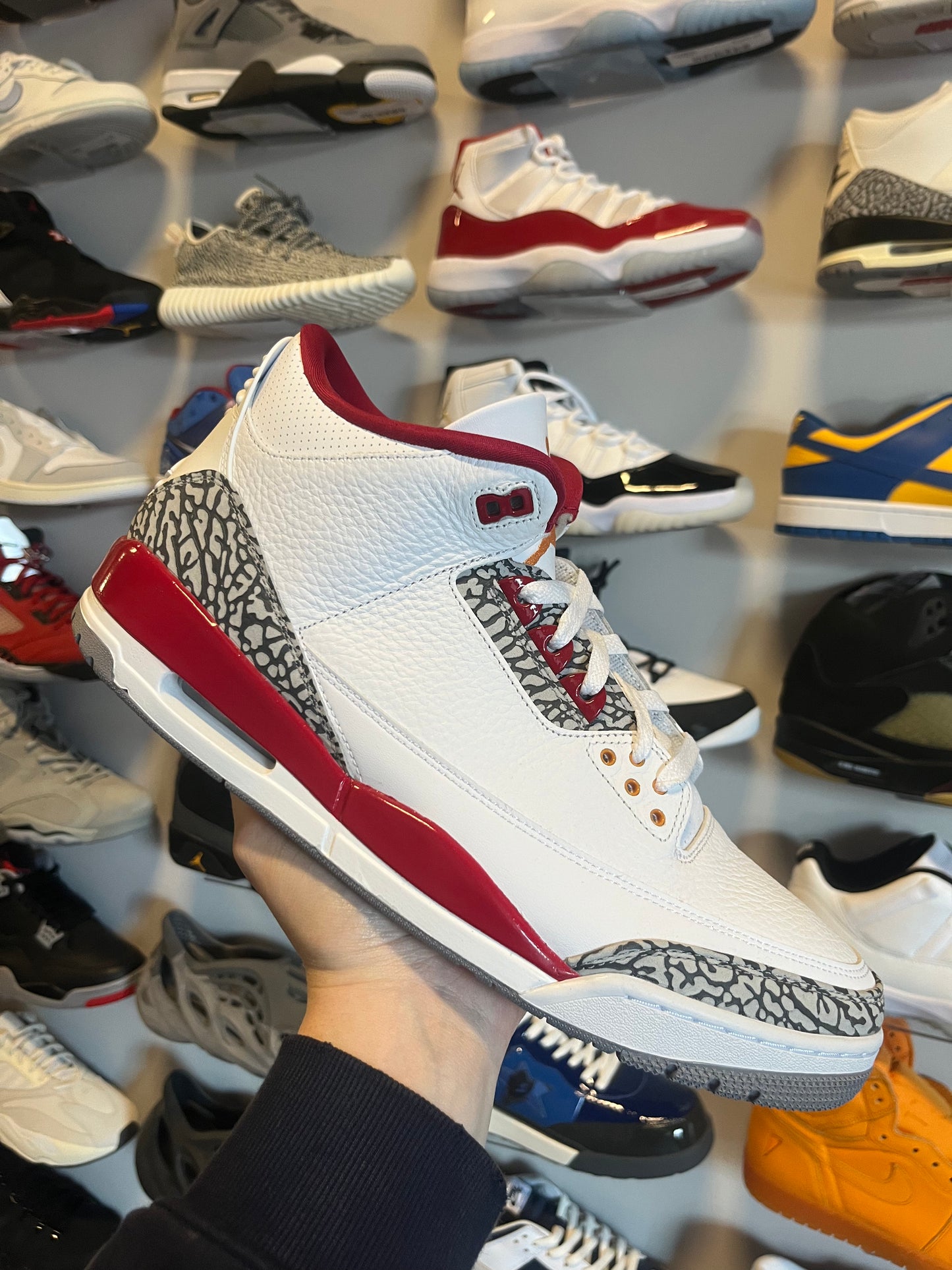 Jordan 3 Cardinal Red / Brand New