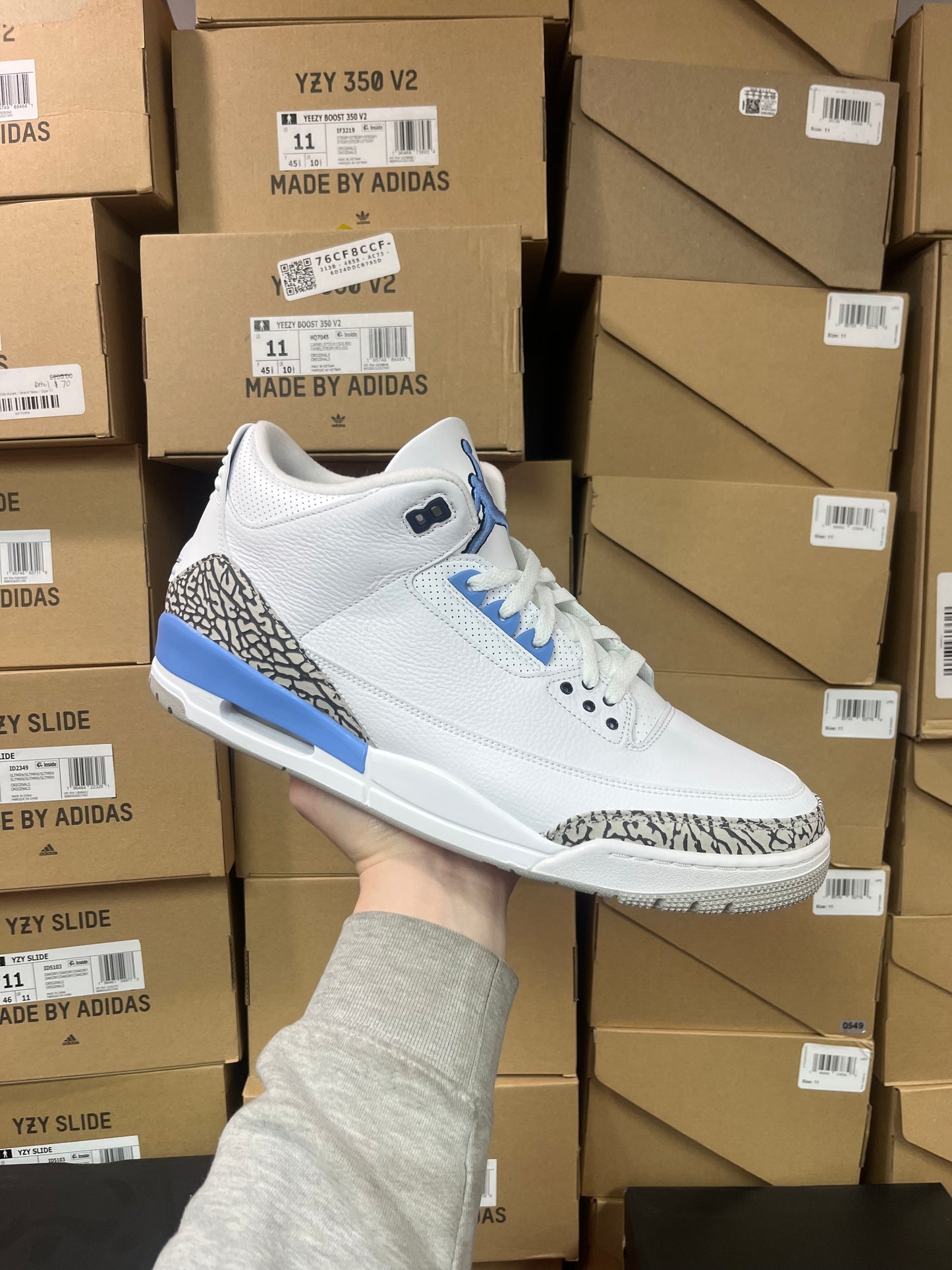 Jordan 3 UNC / Brand New