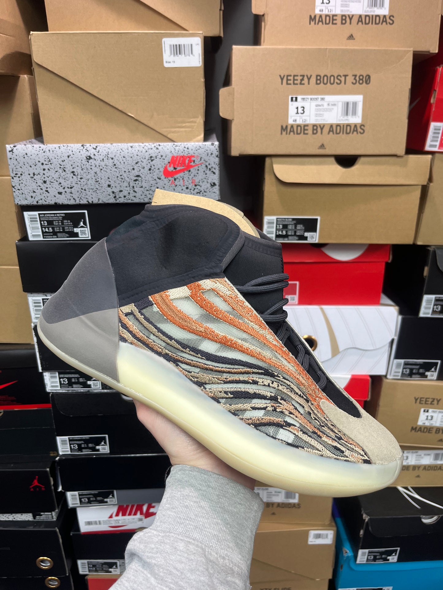 Yeezy Quantum Flash Orange / Brand New