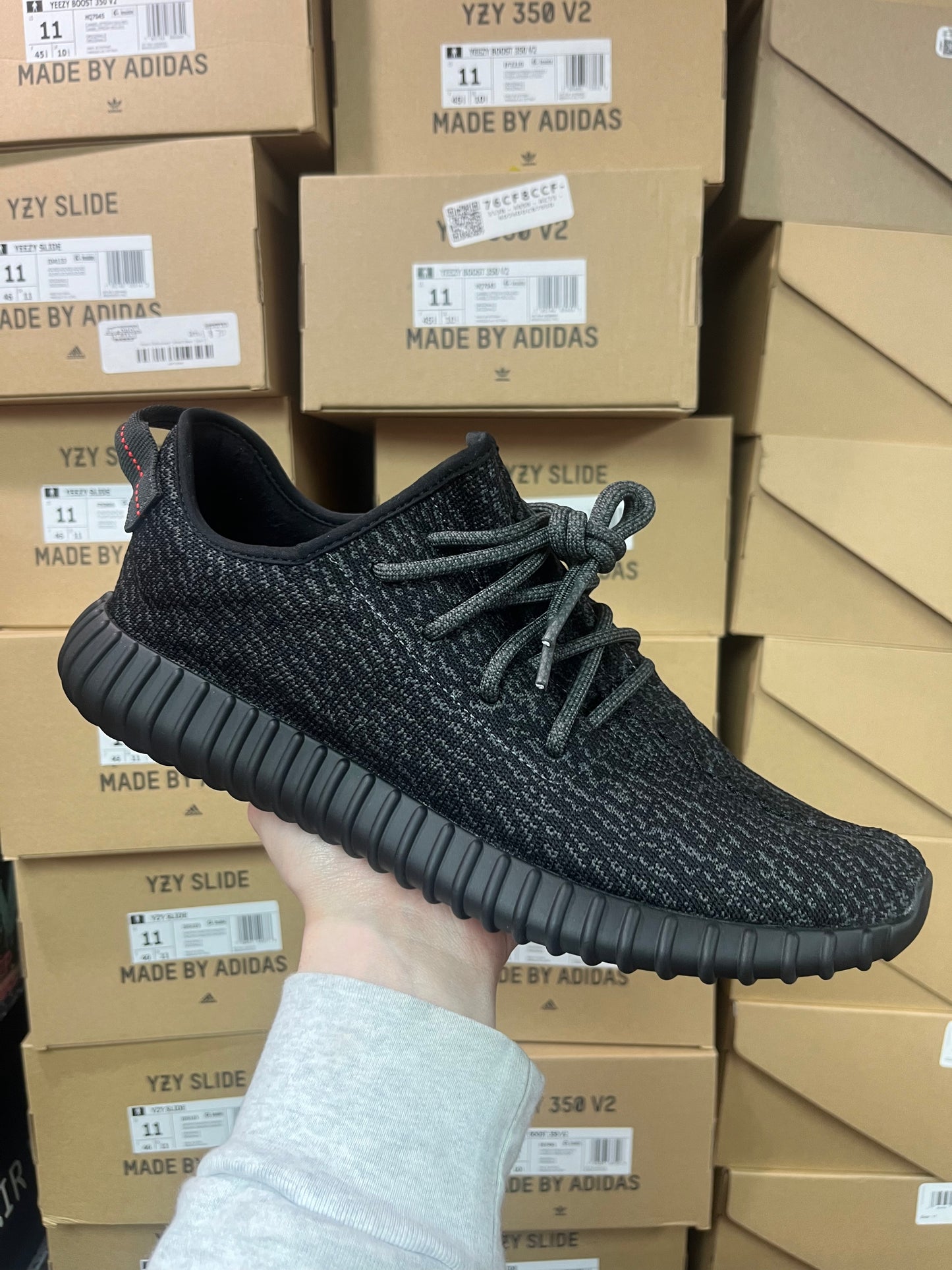 Yeezy 350 Pirate Black / Brand New