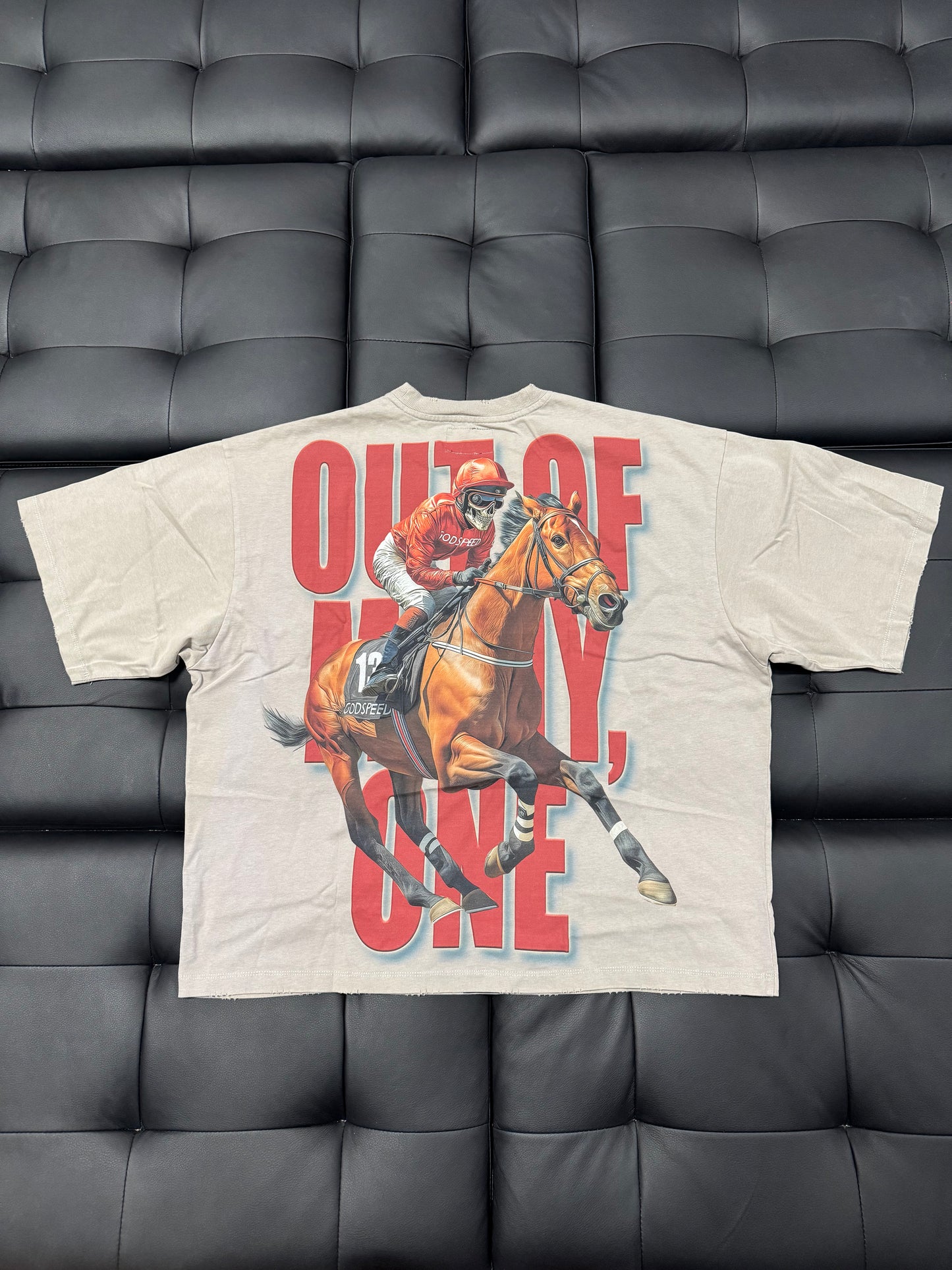 Godspeed Thoroughbred Tee (Stone)