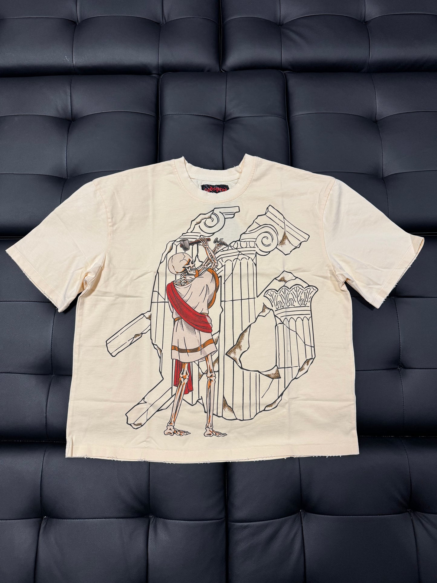 Godspeed Etched in Glory Tee (Bone)