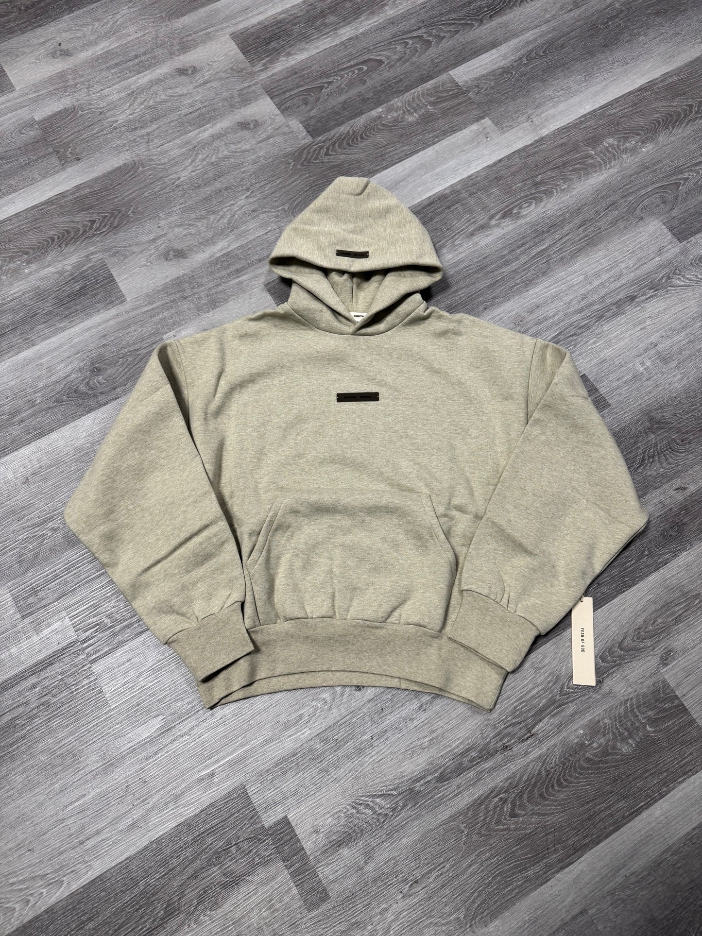Essentials Fear of God Hoodie (Heather Stone)
