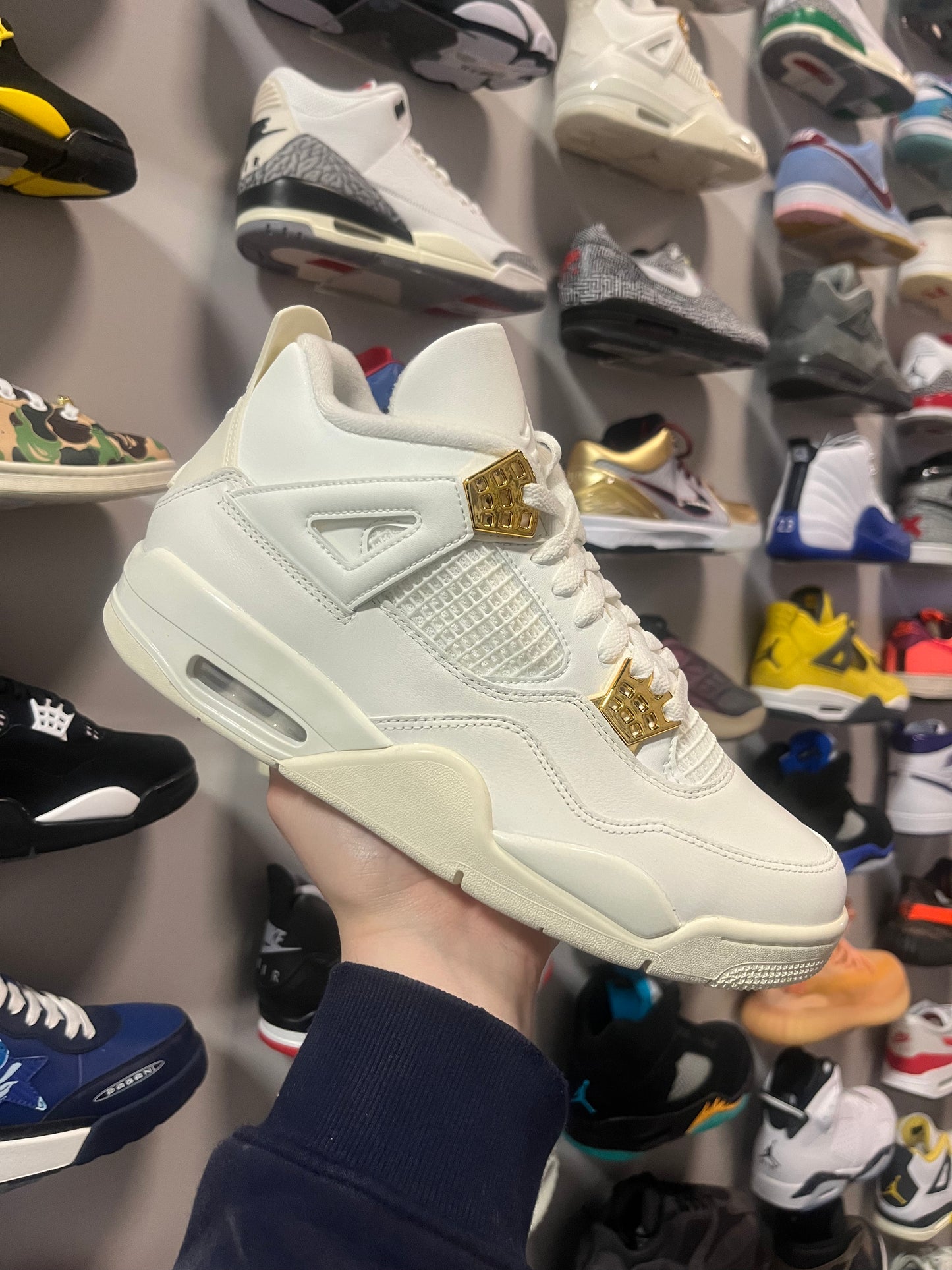 Jordan 4 Metallic Gold / Brand New