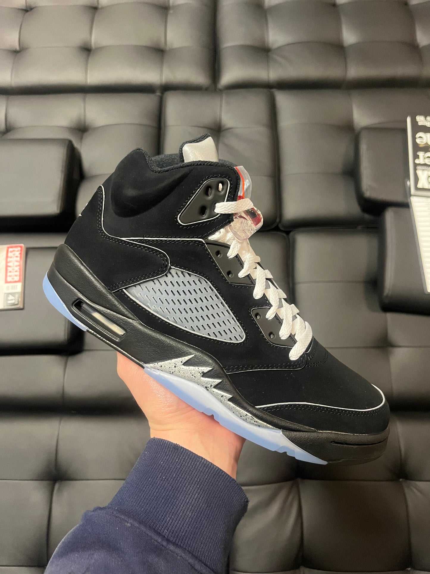 Jordan 5 Reimagined Black Metallic / Brand New