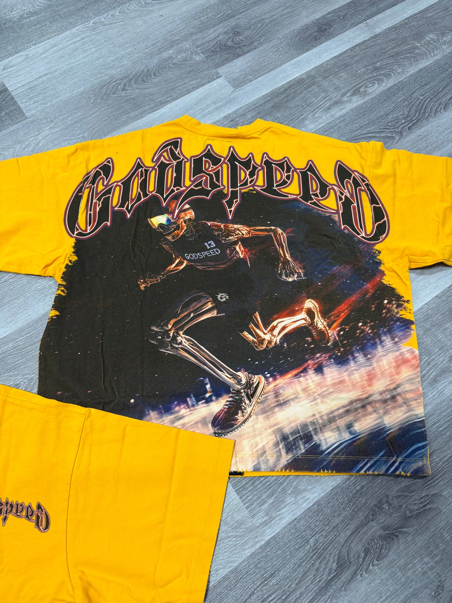 Godspeed Run Club Tee (Yellow)