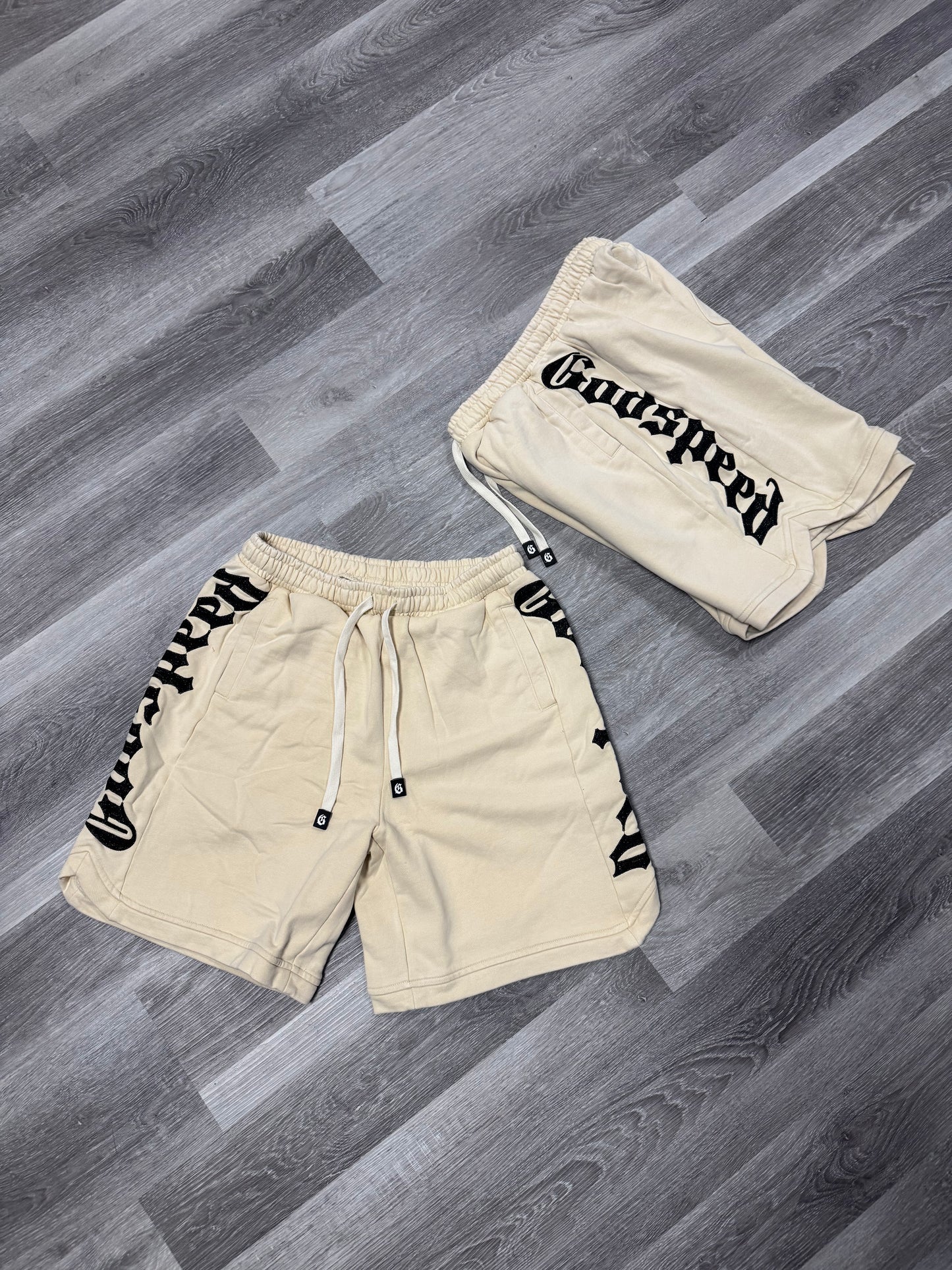 Godspeed Courtside Shorts (Cream)