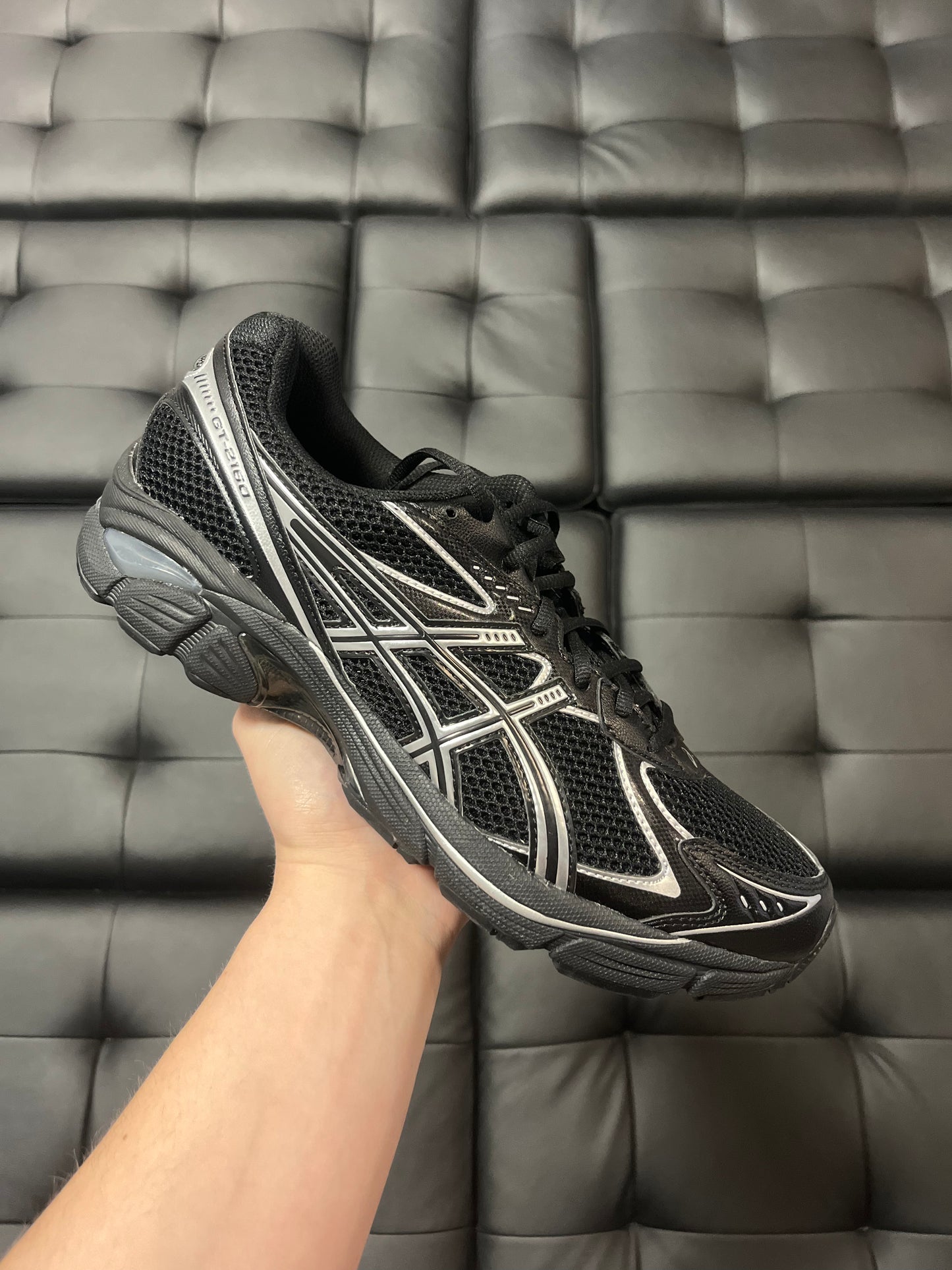 Asics GT-2160 Black Pure Silver / Brand New