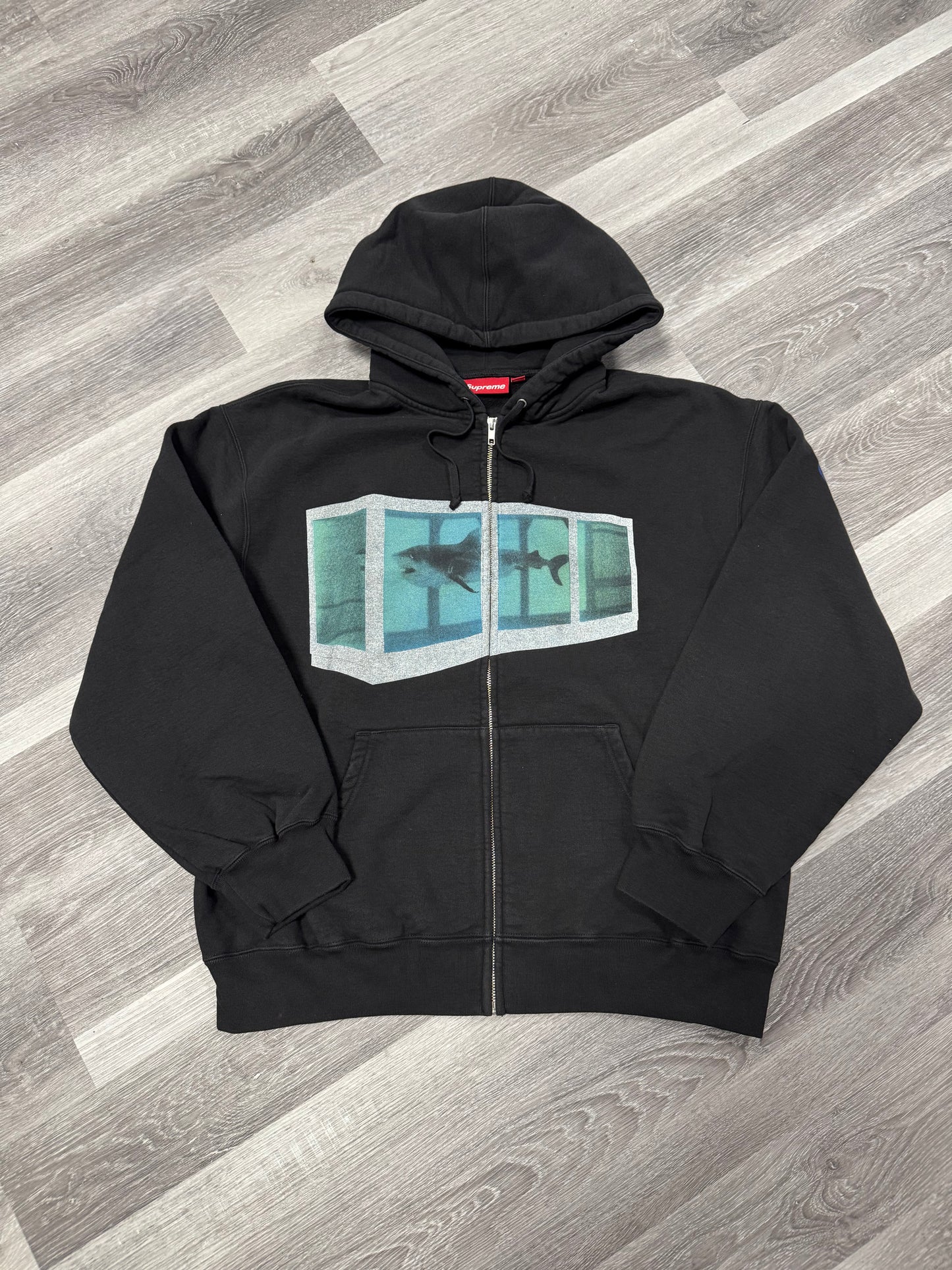 Supreme Shark Tank Zip Up Hoodie