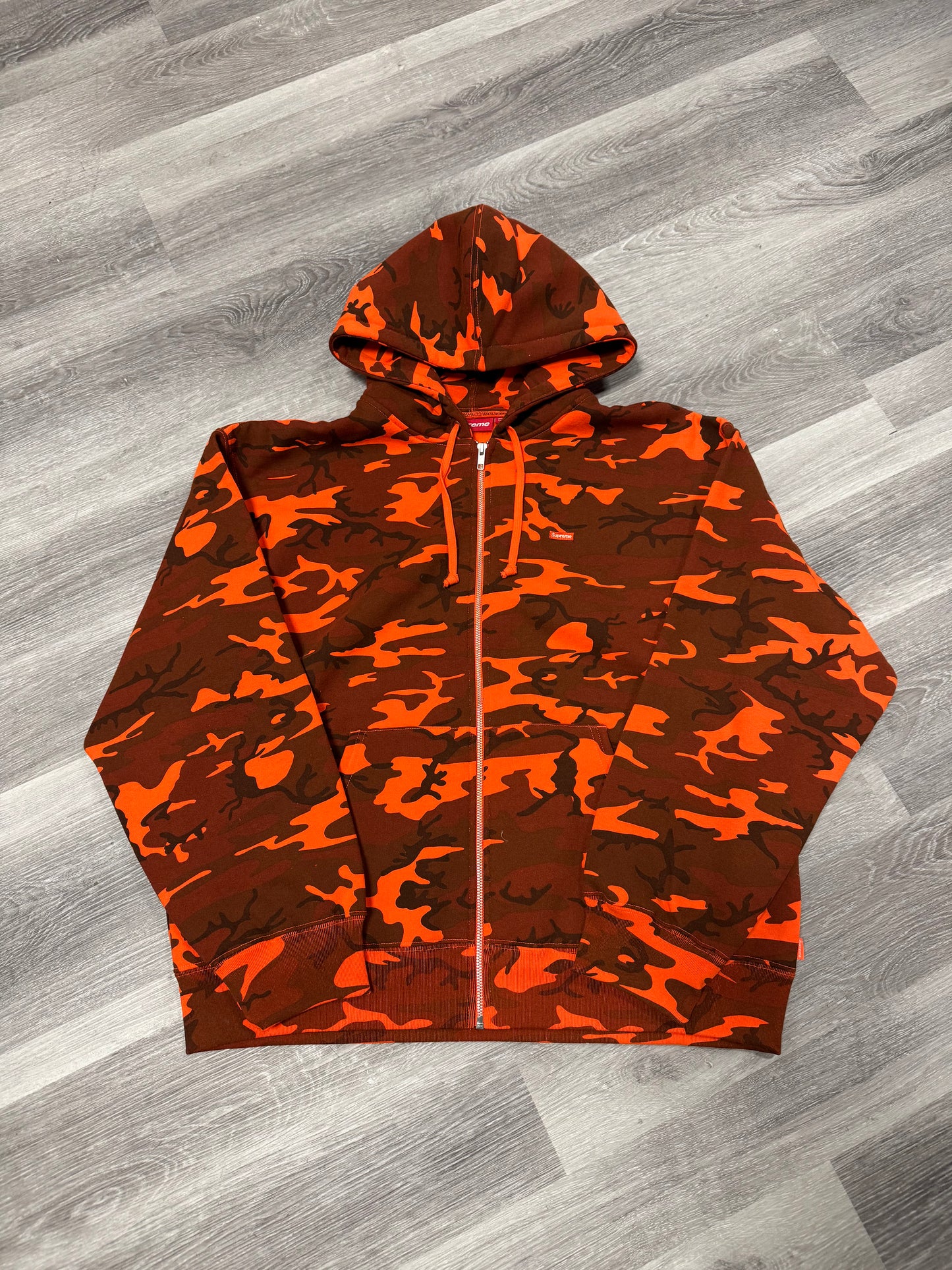 Supreme Orange Camo Sweatsuit