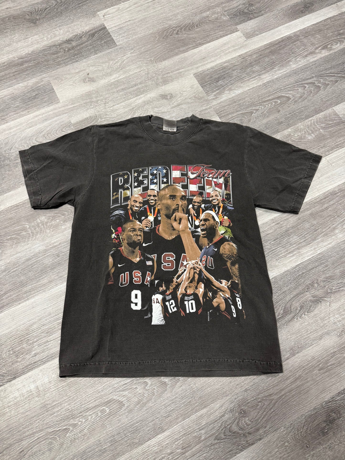 Team USA Redeem Team Graphic Tee (Black Wash)