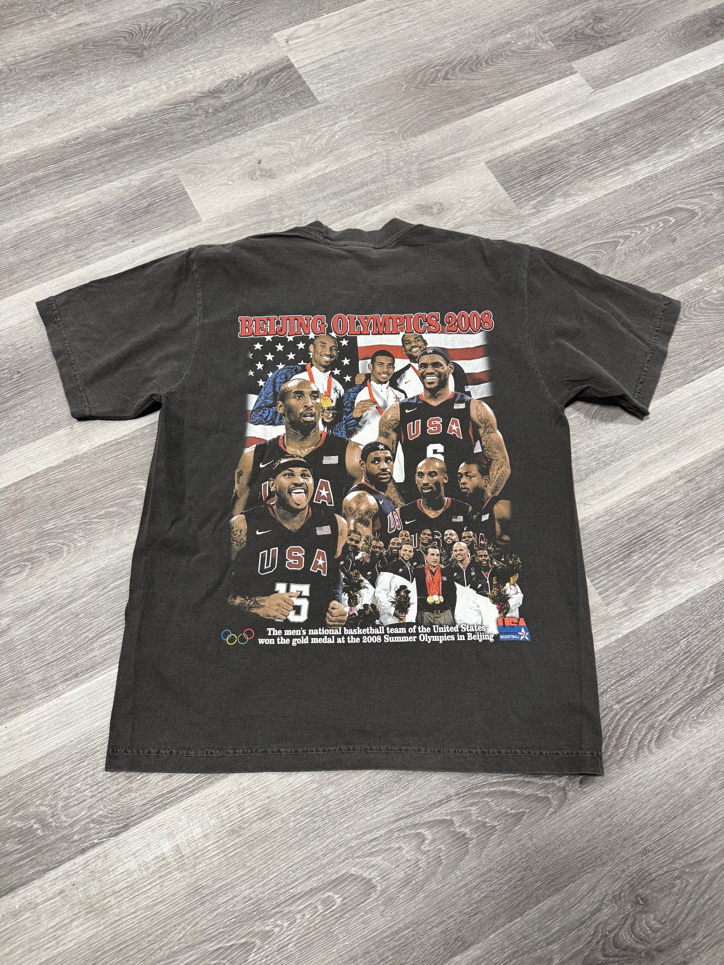 Team USA Redeem Team Graphic Tee (Black Wash)
