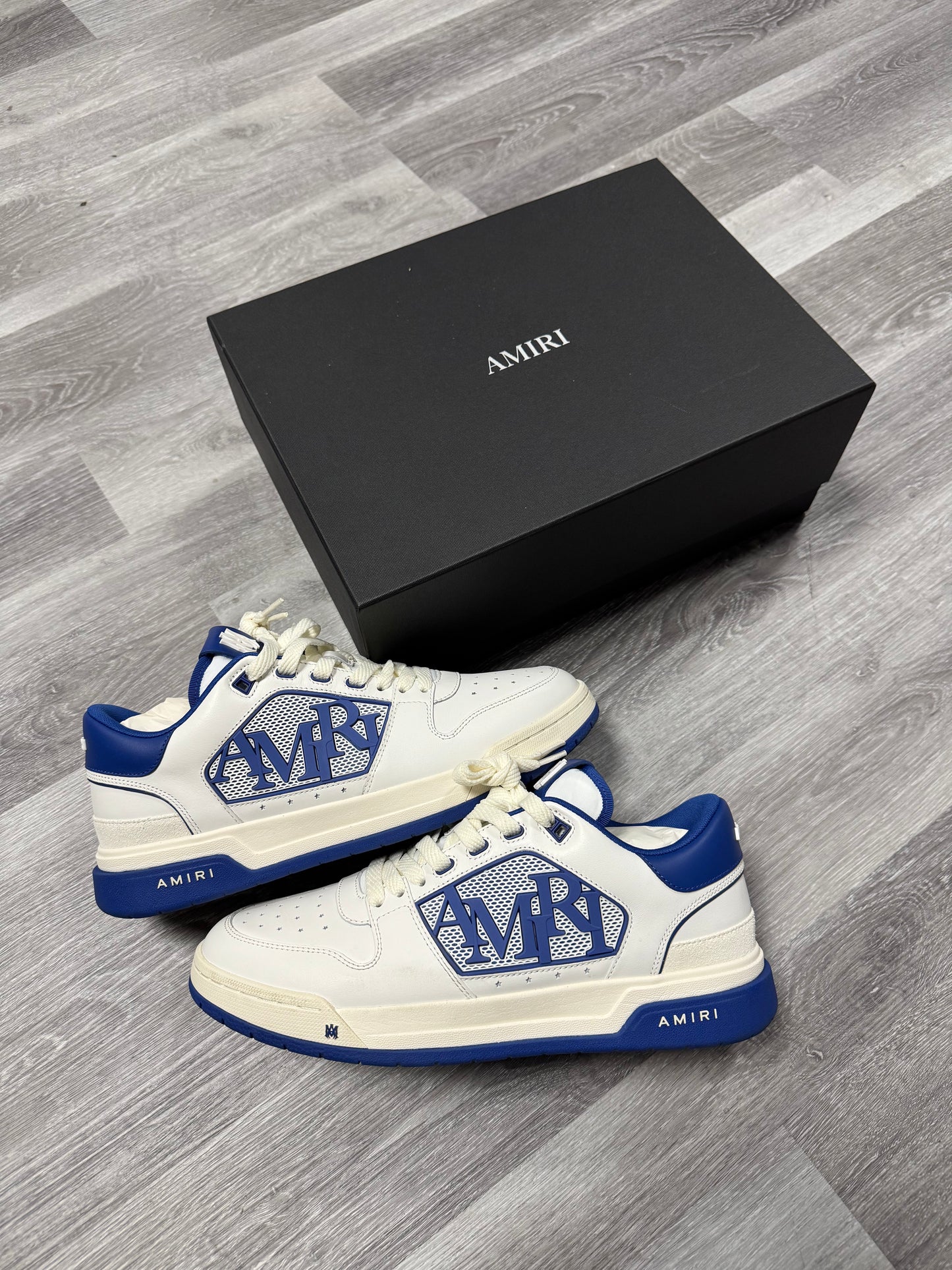 Amiri Classic Logo Low Blue / Preowned