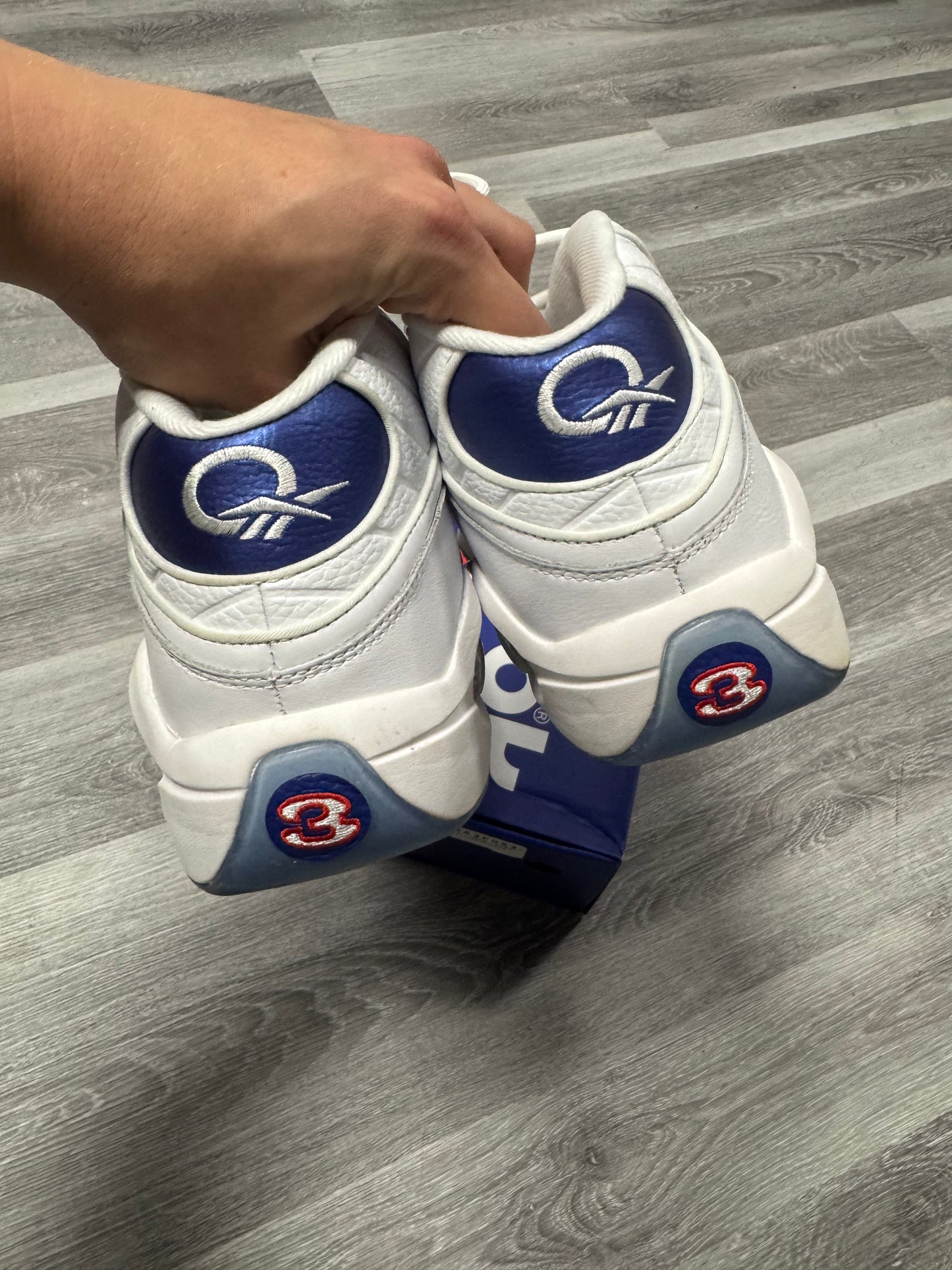 Reebok Question Blue Toe / Preowned