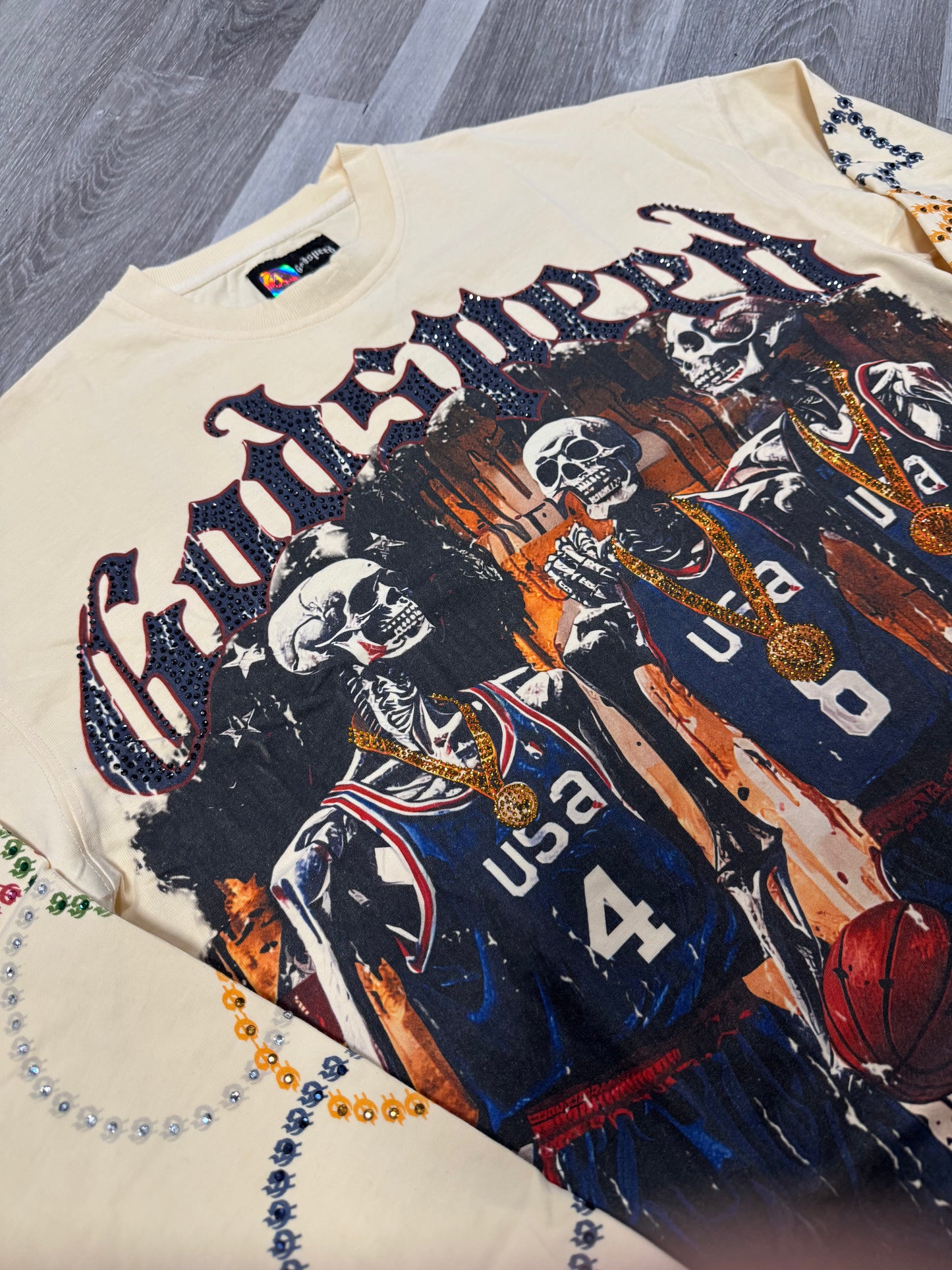 Godspeed VVS Olympics Dream Team Longsleeve Tee (Bone)