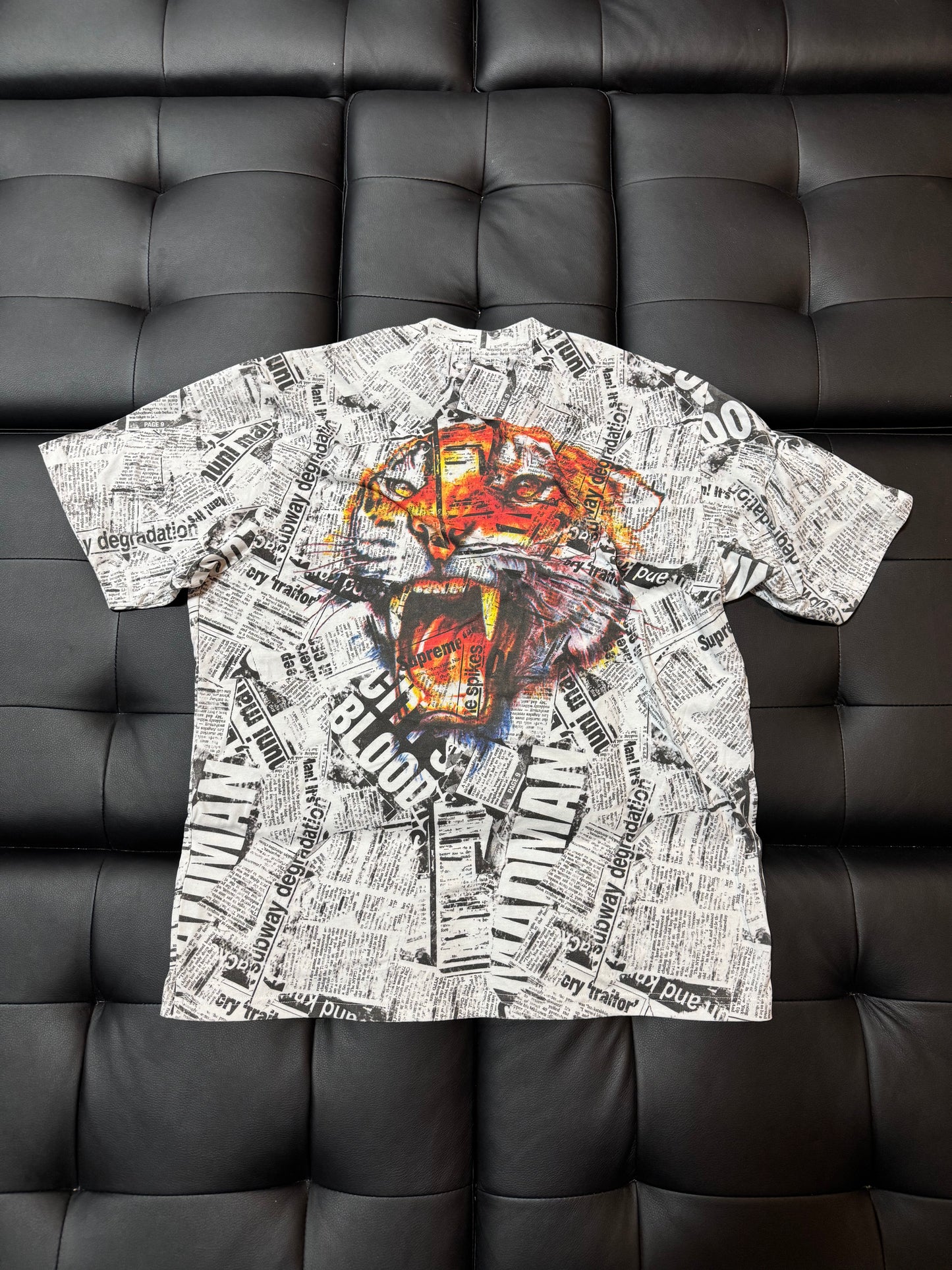 Supreme Newspaper Tee