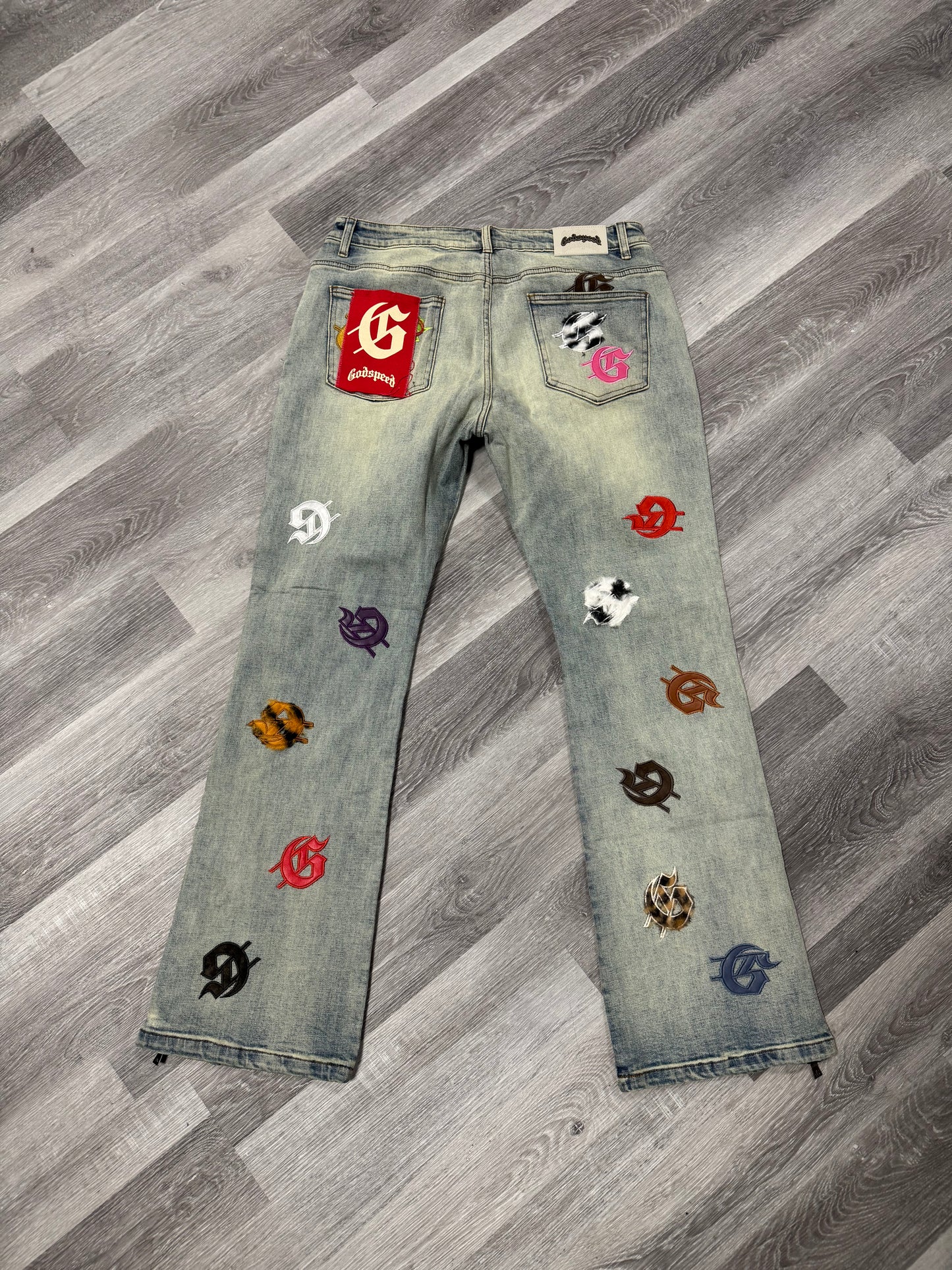 Godspeed Infinity Denim Multi Color Patch