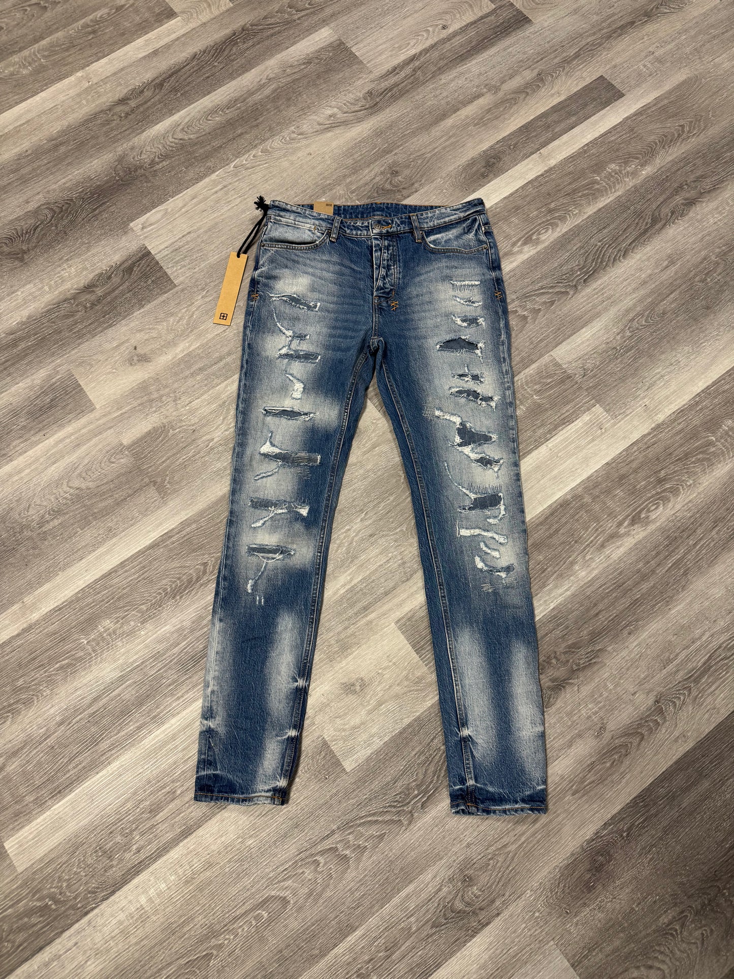 KSUBI Blue Van Winkle Tektonik Dialled Denim Jeans