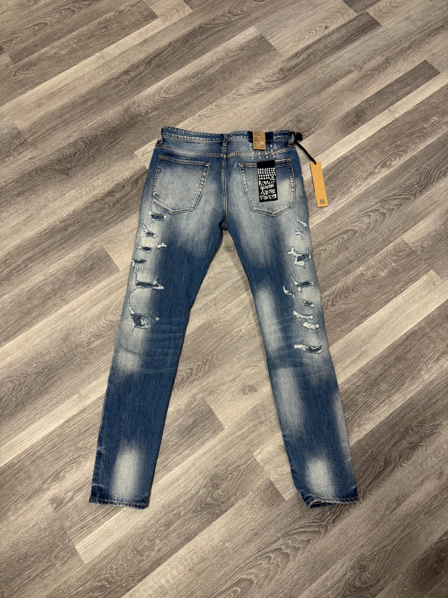 KSUBI Blue Van Winkle Tektonik Dialled Denim Jeans