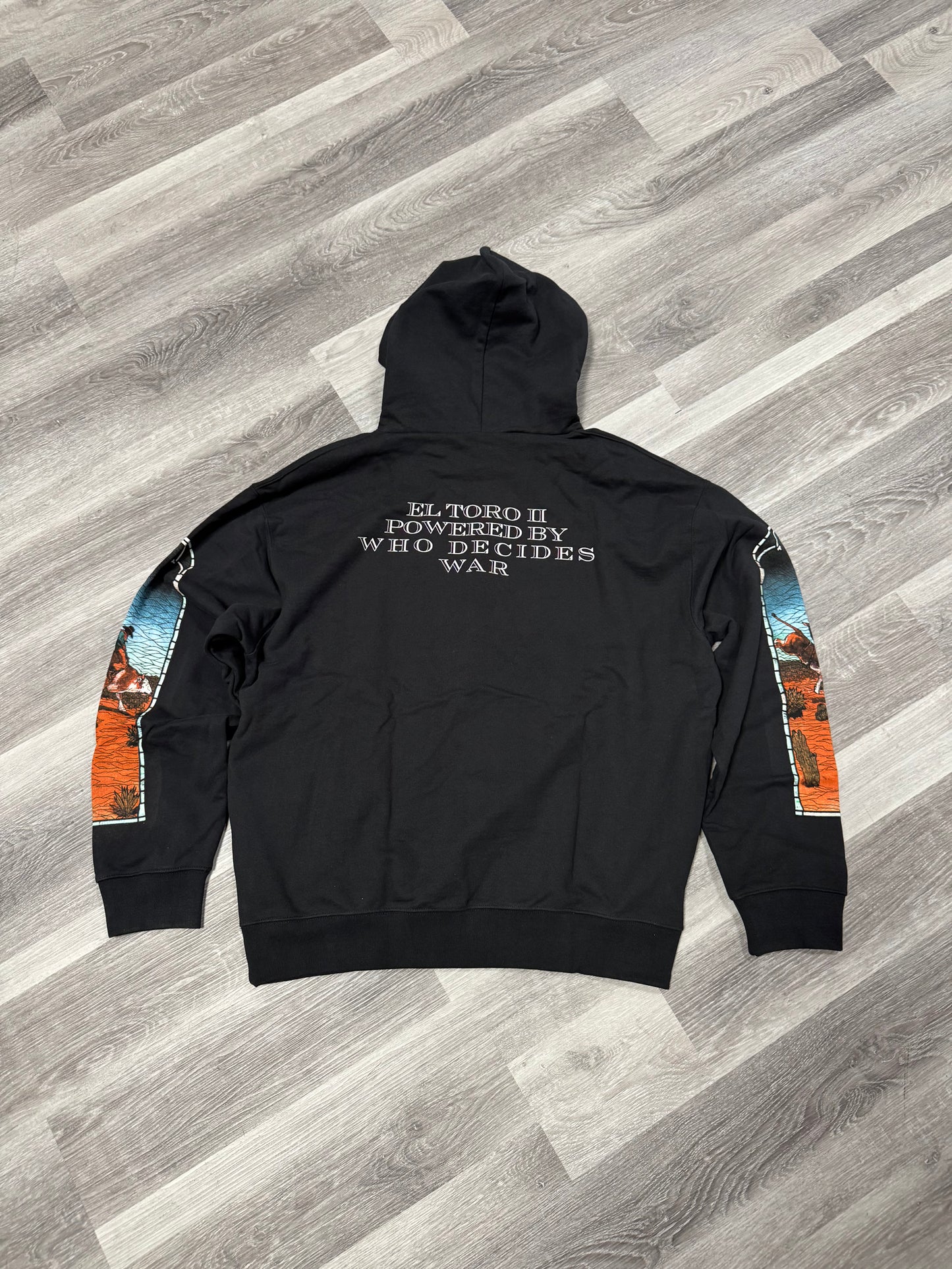 Who Decides War x EST Gee Stained Glass Hoodie