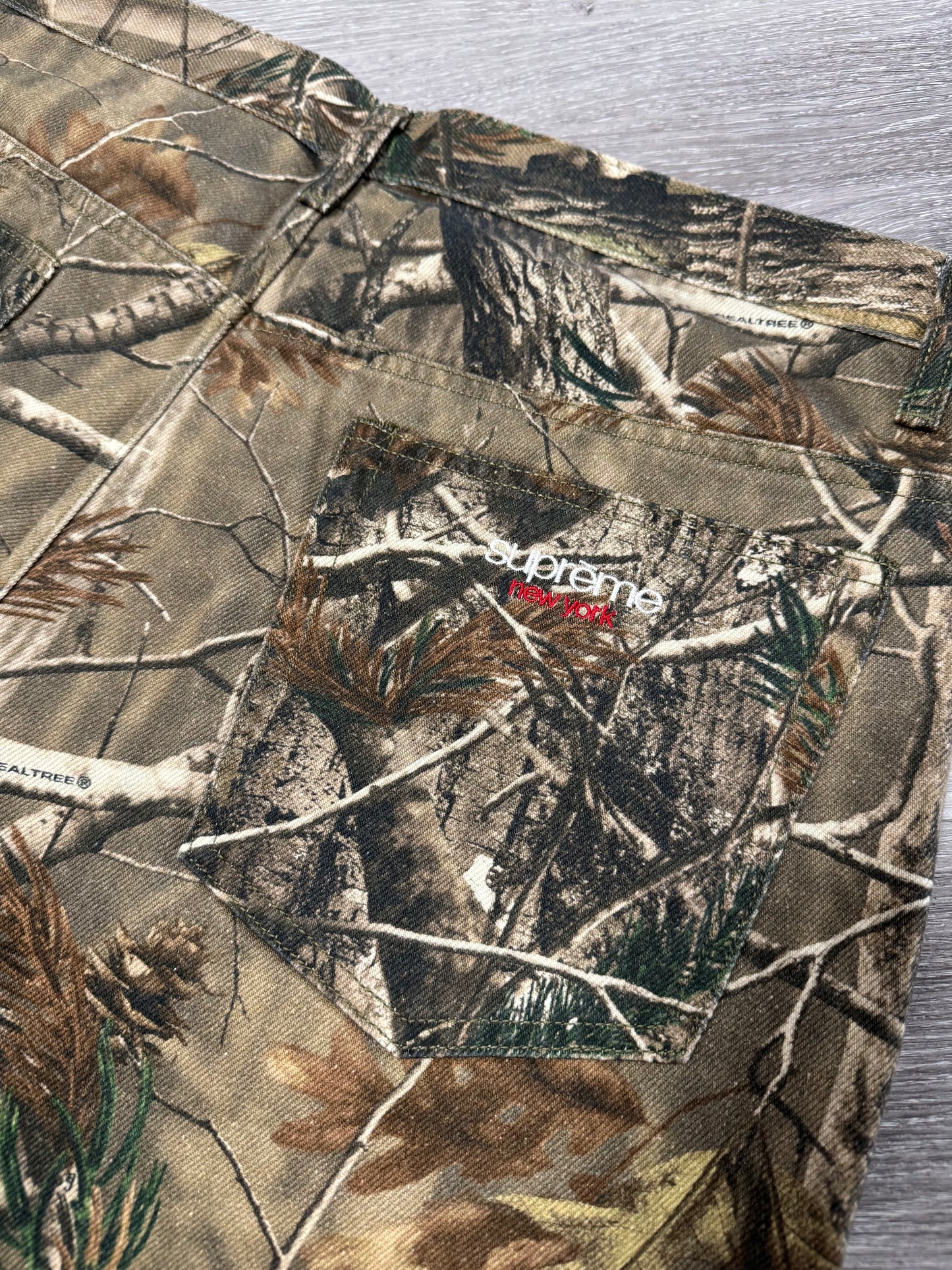 Supreme Real Tree Camo Baggy Jeans