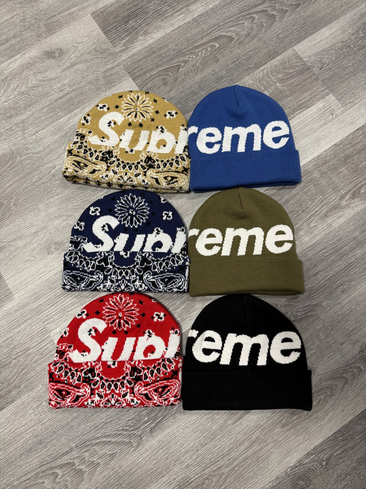 Supreme Big Logo Beanie