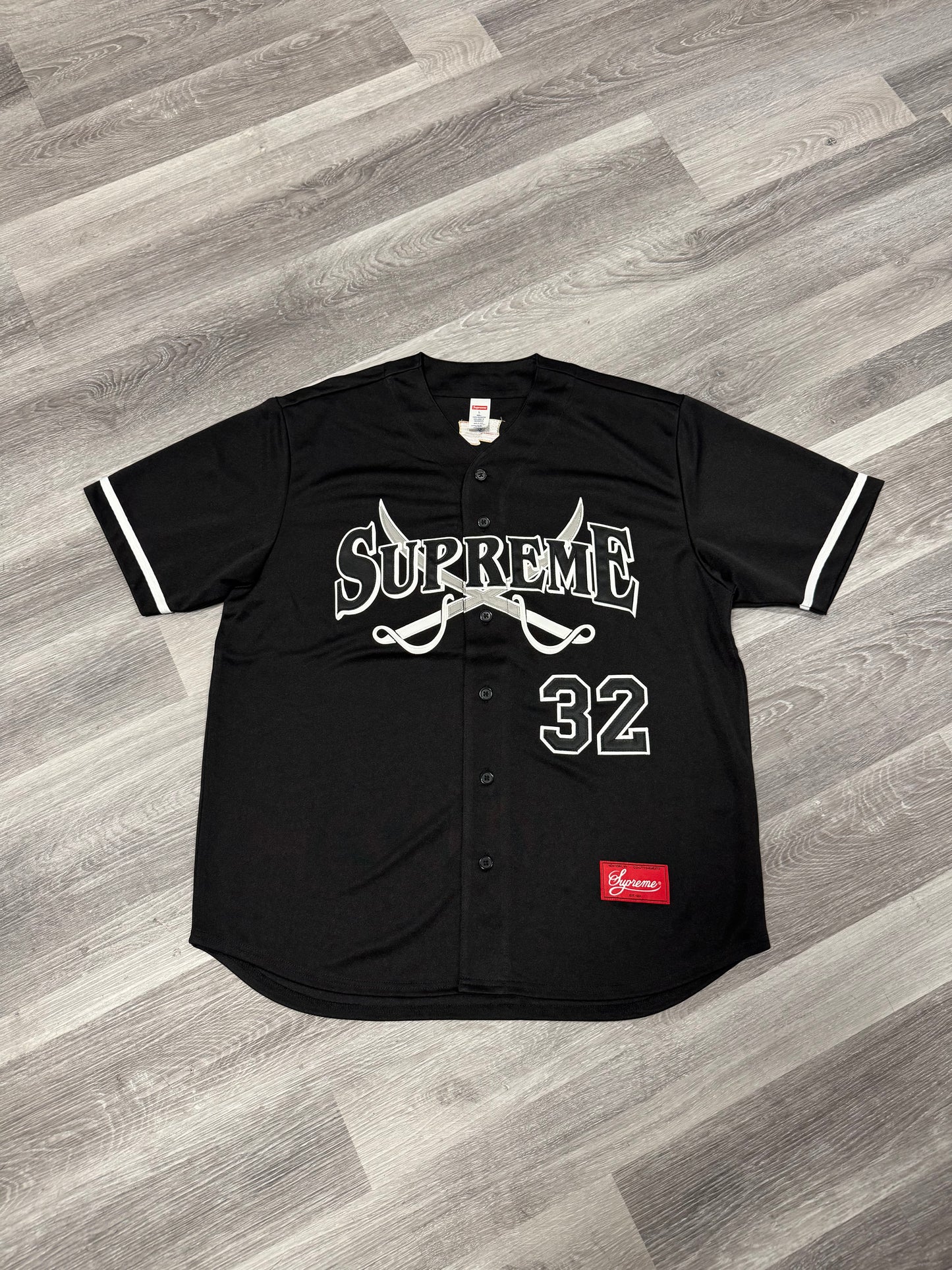 Supreme Swords Baseball Jersey