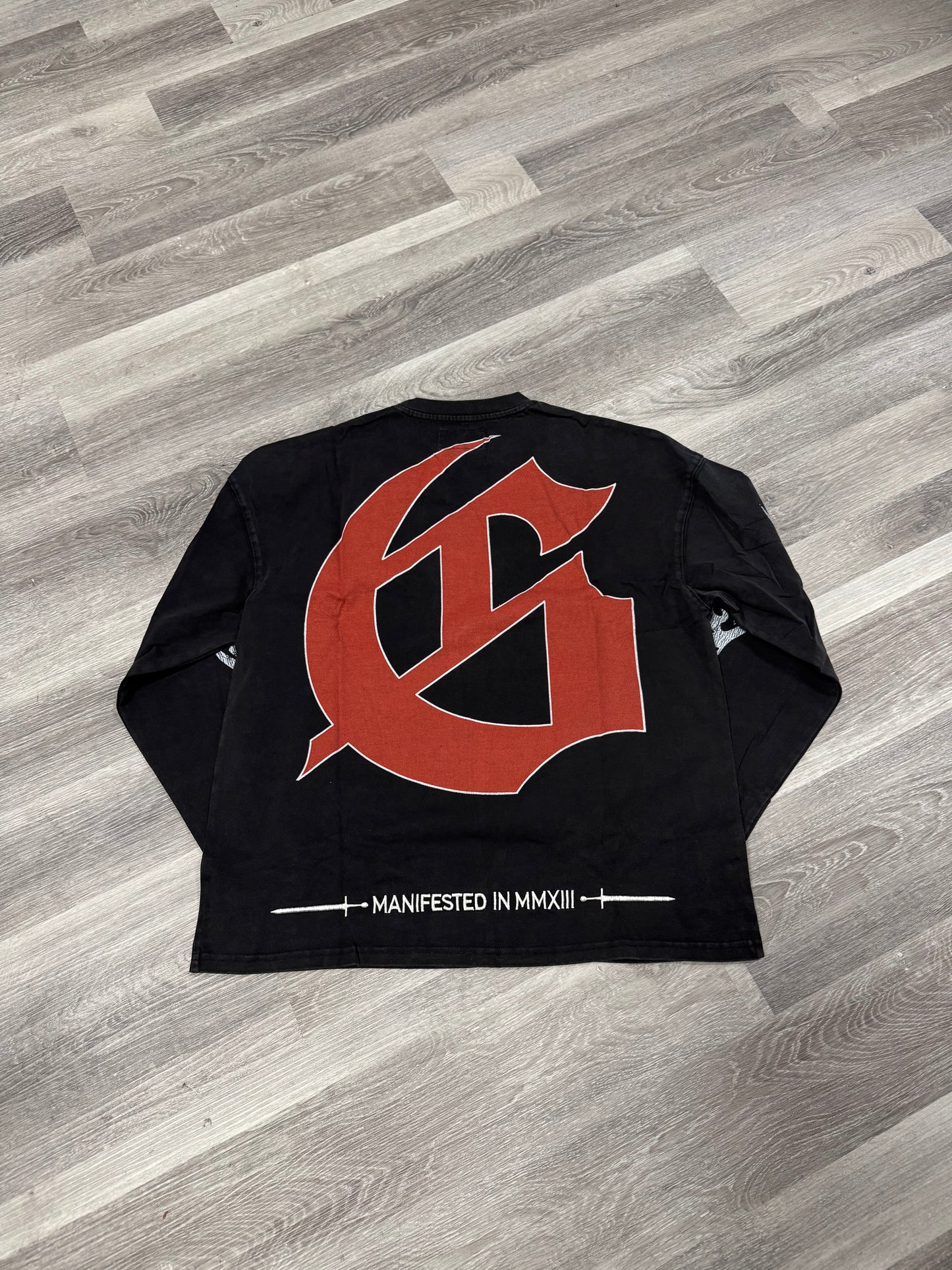 Godspeed Sea Sick Longsleeve Tee (Black Wash)