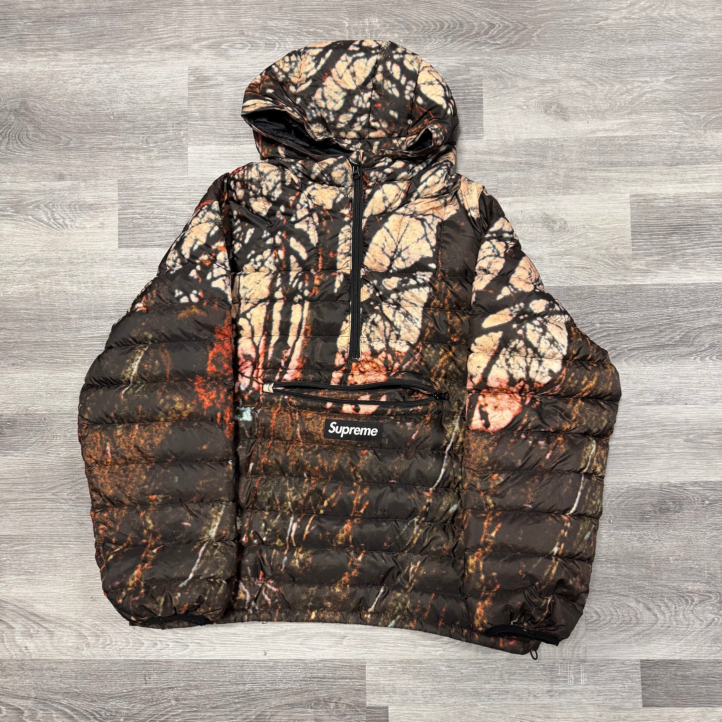 Supreme Micro Down Half Zip Pullover