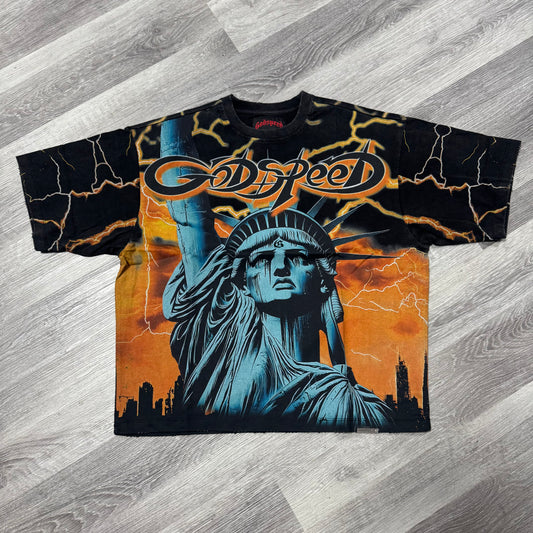 Godspeed Voltage Tee (Orange)
